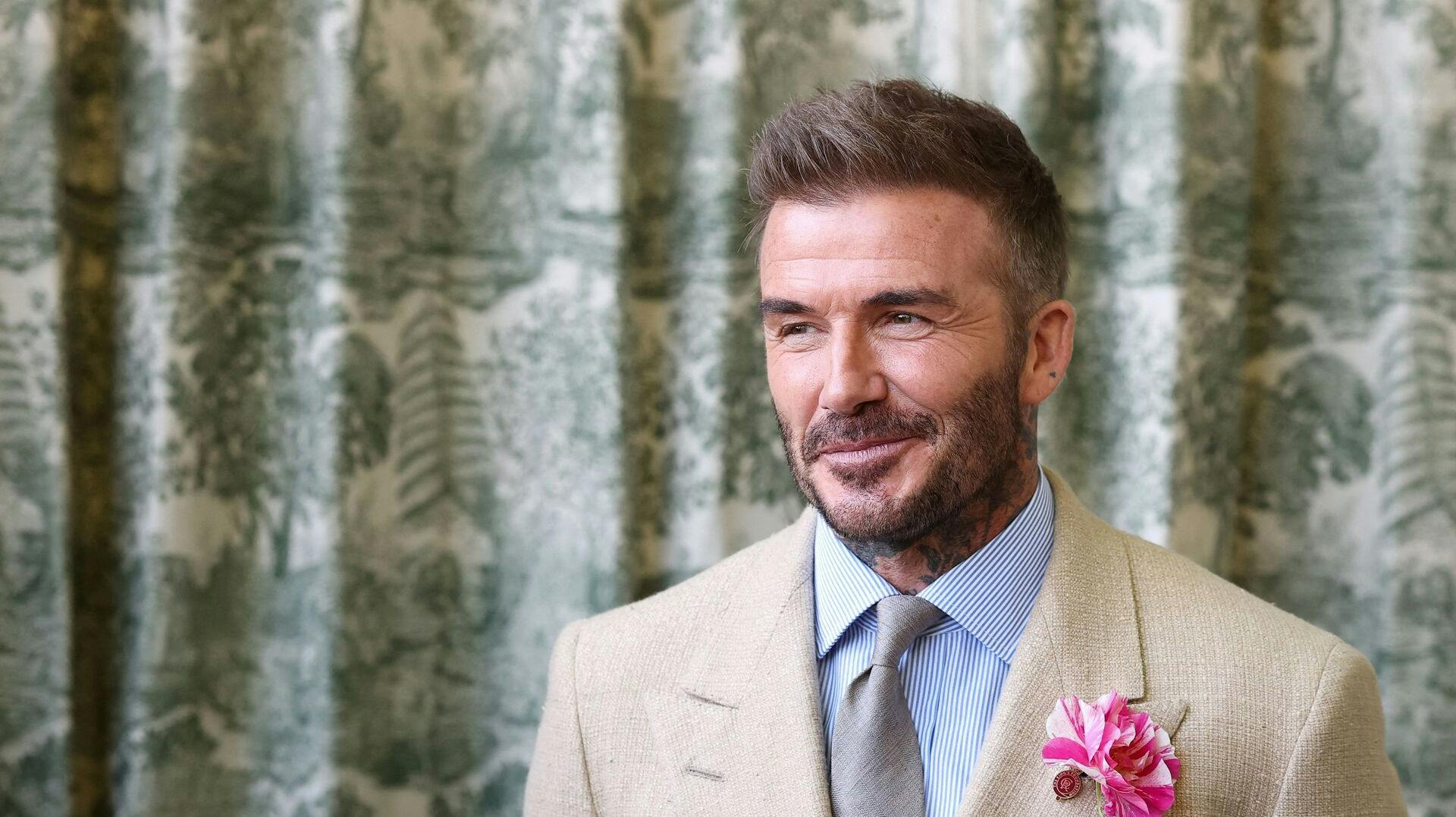 David Beckham er netop fyldt 50 år. 