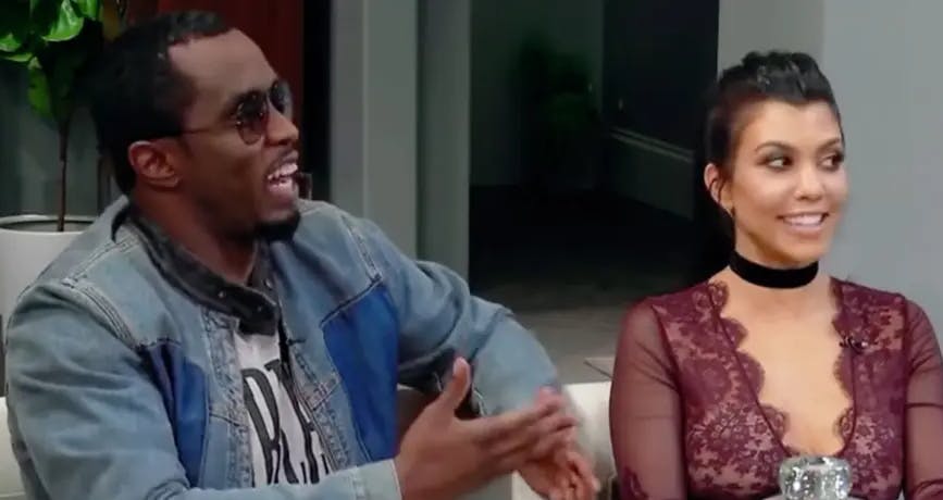 Et klip af Sean "Diddy" Combs og Kourtney Kardashian fra 2016 er dukket op på ny.