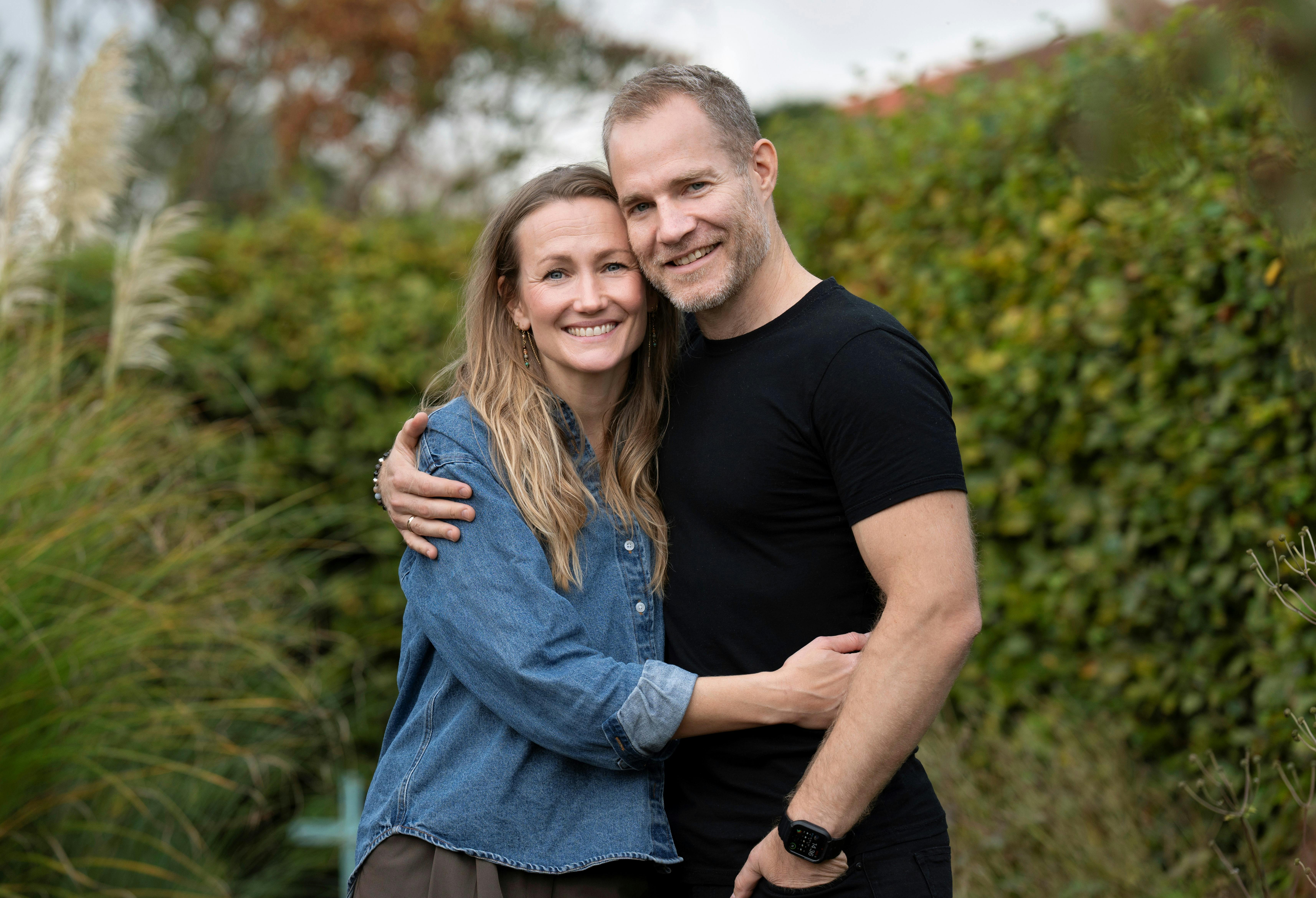 Sara Lygum og manden Jonas Kromann-Larsen mødte hinanden på en ferie til Mallorca i 2022. Siden har de dannet par.