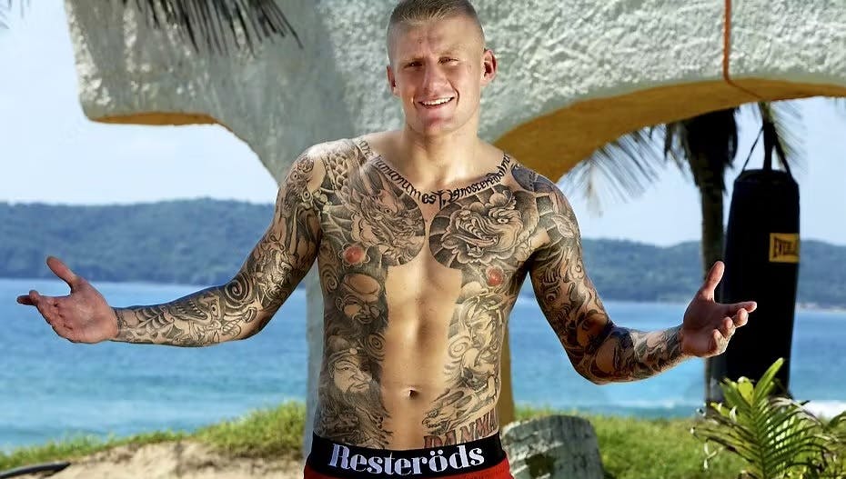 Sådan så Patrick Nielsen ud, da han tilbage i 2013 tjekkede ind på "Paradise Hotel".
