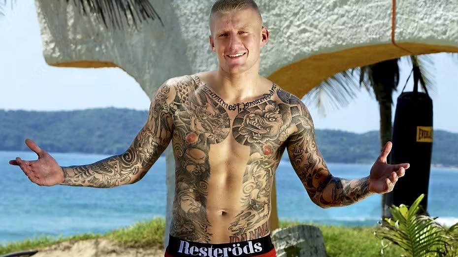 Sådan så Patrick Nielsen ud, da han tilbage i 2013 tjekkede ind på "Paradise Hotel".