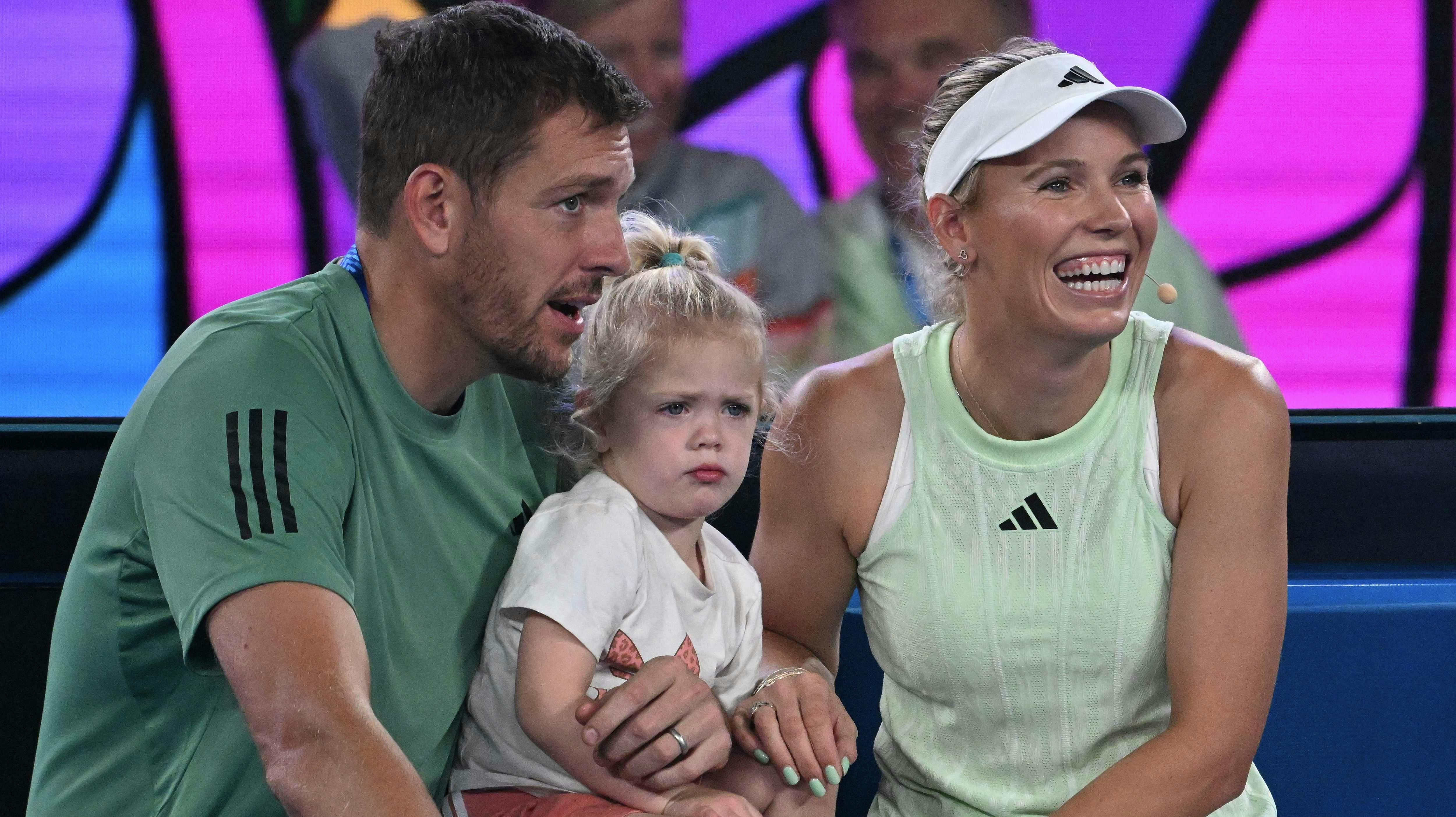 Caroline Wozniacki har i forvejen to børn, Oliva og James, med sin mand, David Lee.