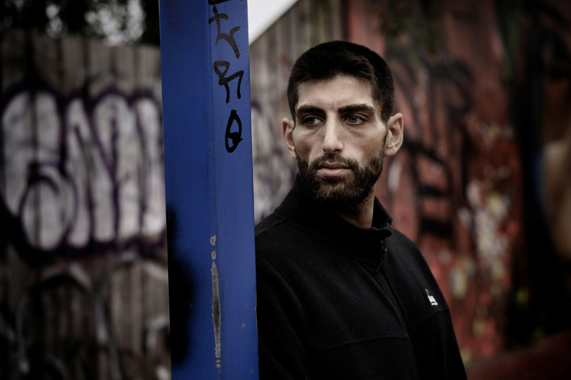 Skuespiller, forfatter og tidligere bandemedlem Abud Mustafa.