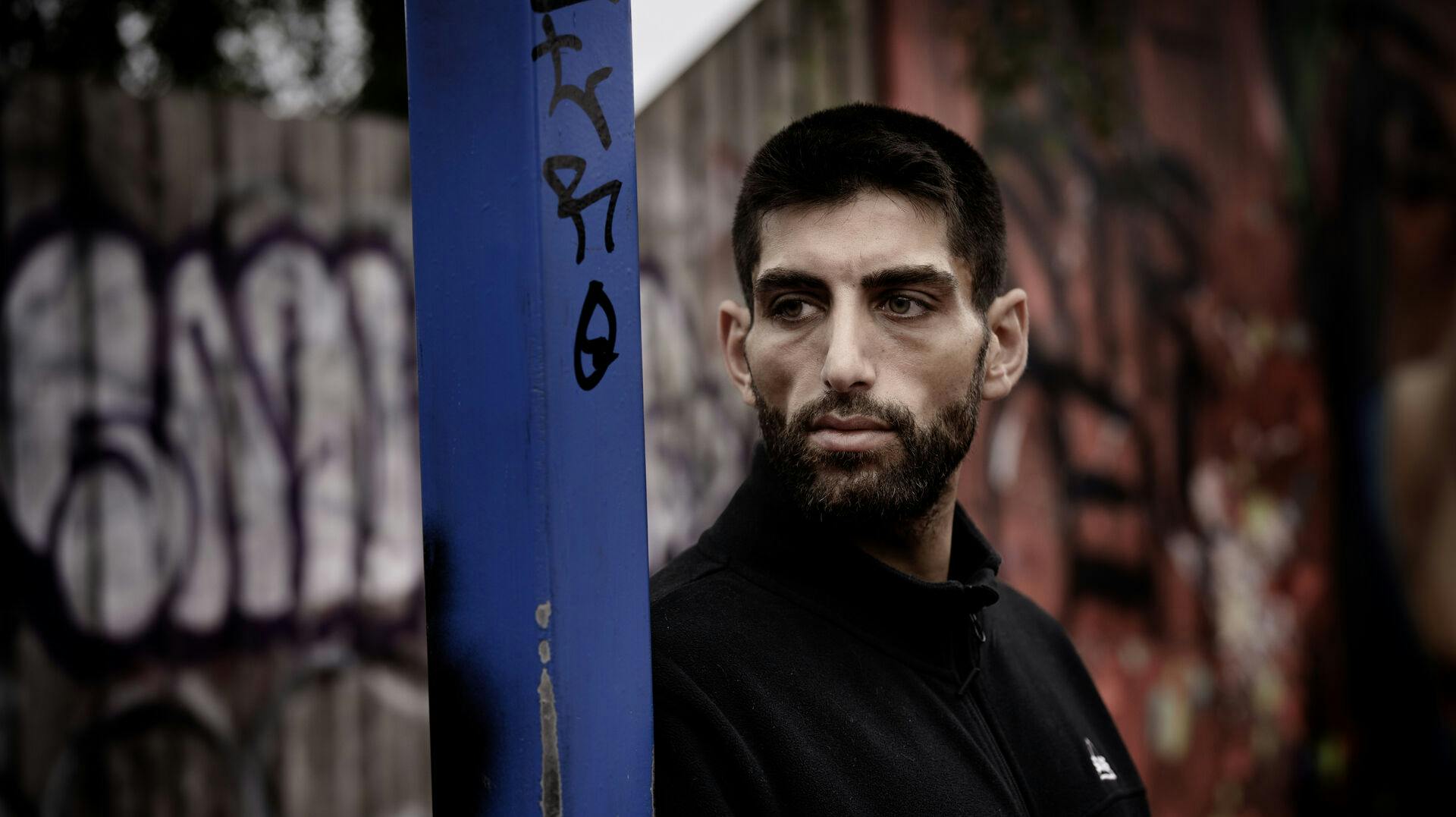 Skuespiller, forfatter og tidligere bandemedlem Abud Mustafa.