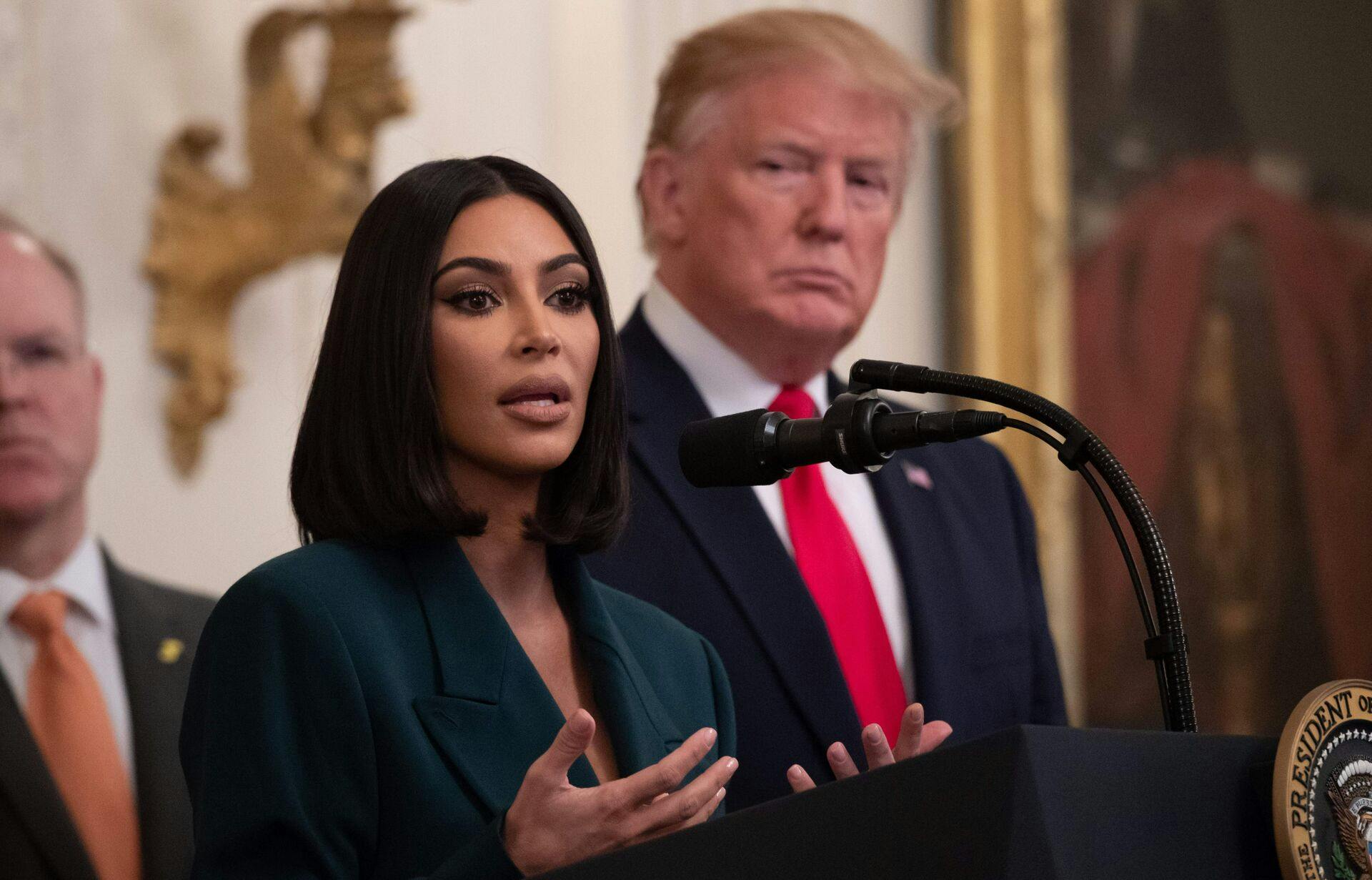 Kim Kardashian har bidraget til at få den såkaldte First Step Act gennemført tilbage i 2018.