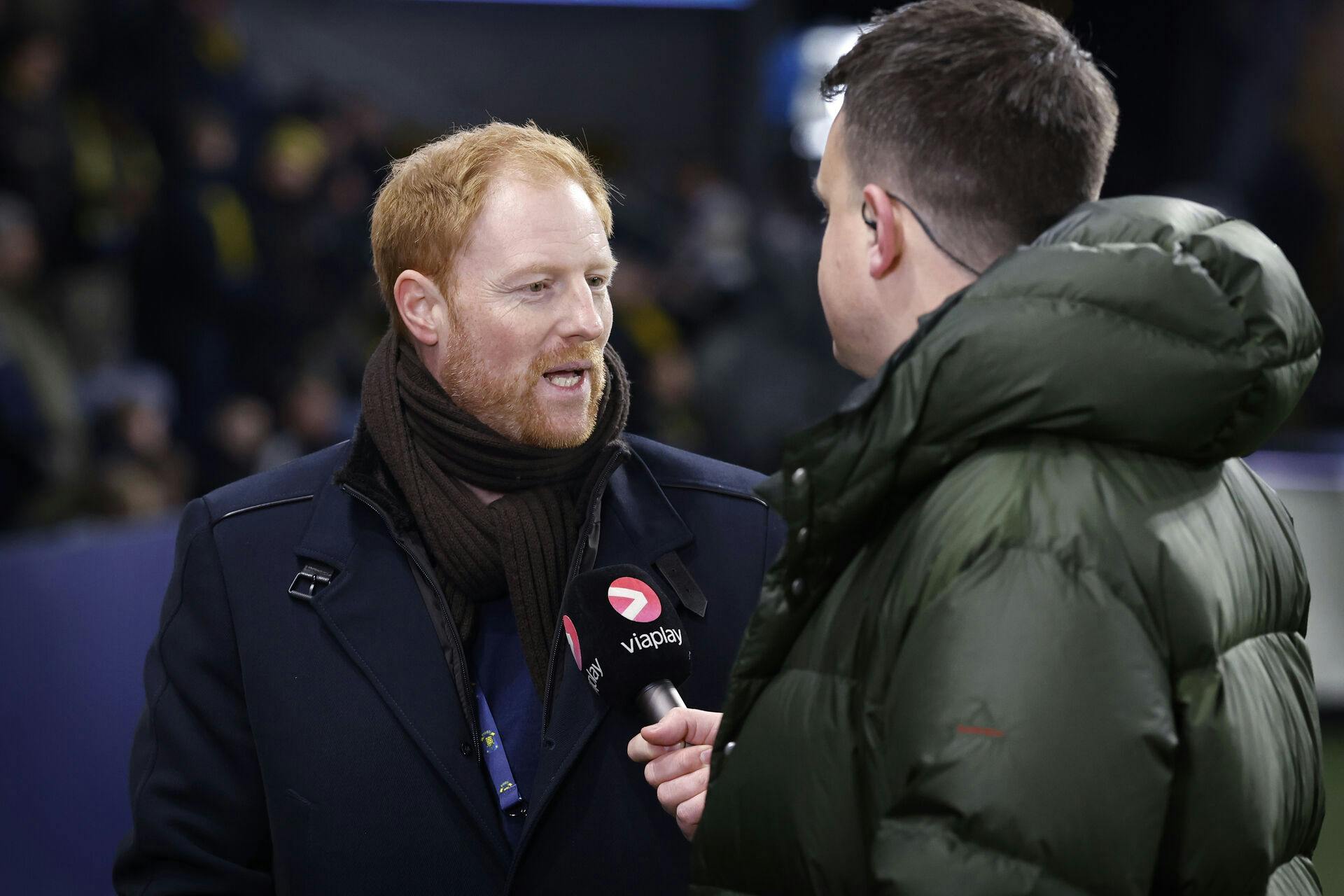 Superligafodbold på Brøndby stadion: Brøndby - Viborg. Brøndbys Fodbolddirektør Benjamin Schmedes.