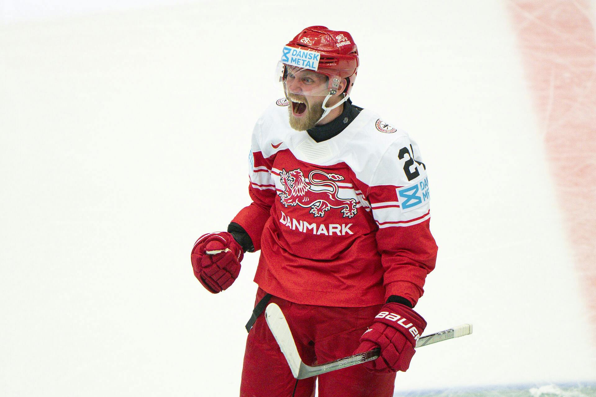 Nikolaj Ehlers kom som en engel, da Danmark skulle spille en vigtig gruppespilskamp mod Tyskland. Nu skal han og resten af landsholdet spille semifinale lørdag aften.