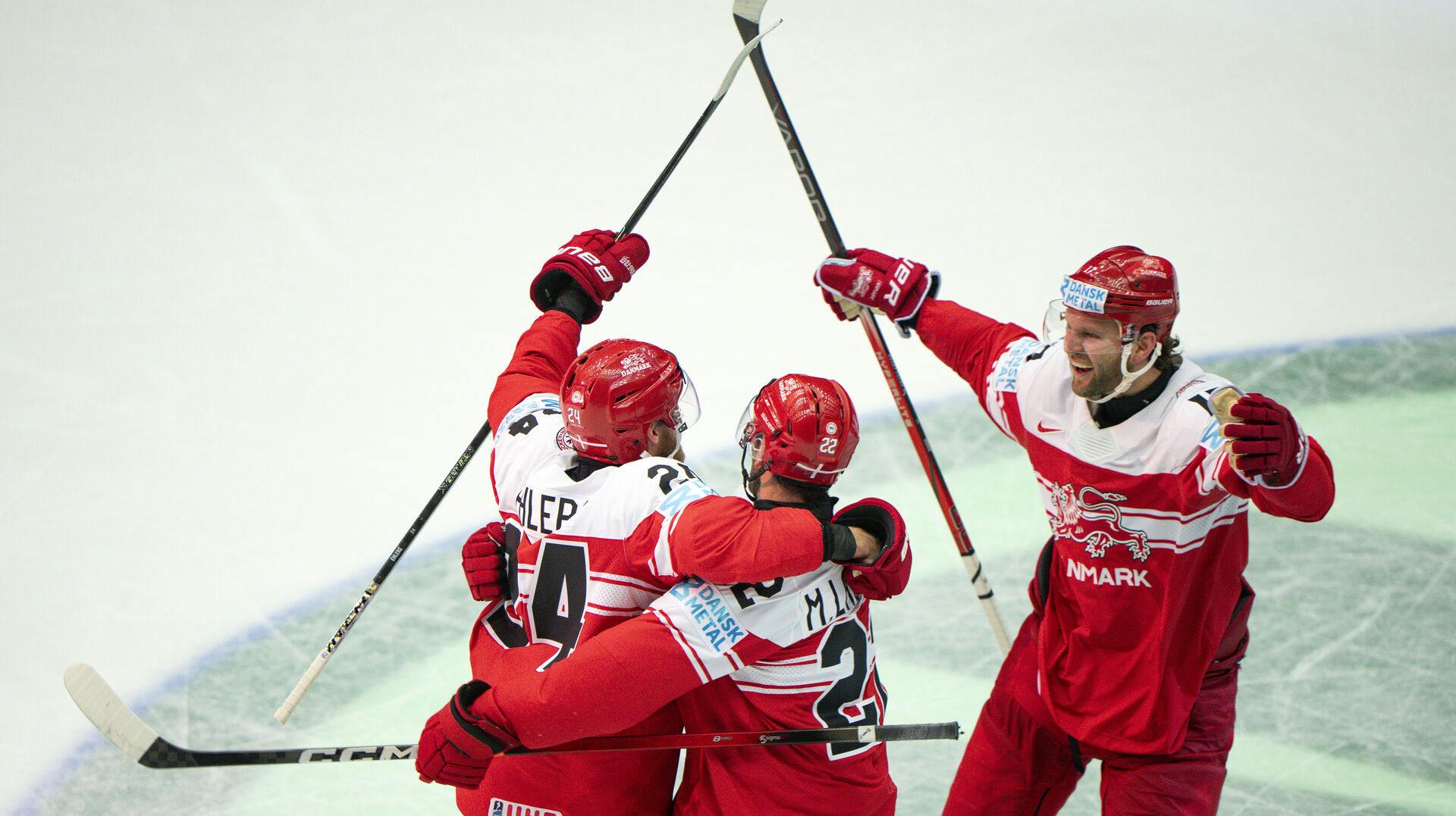 Her er de nye danske ishockeyhelte. 