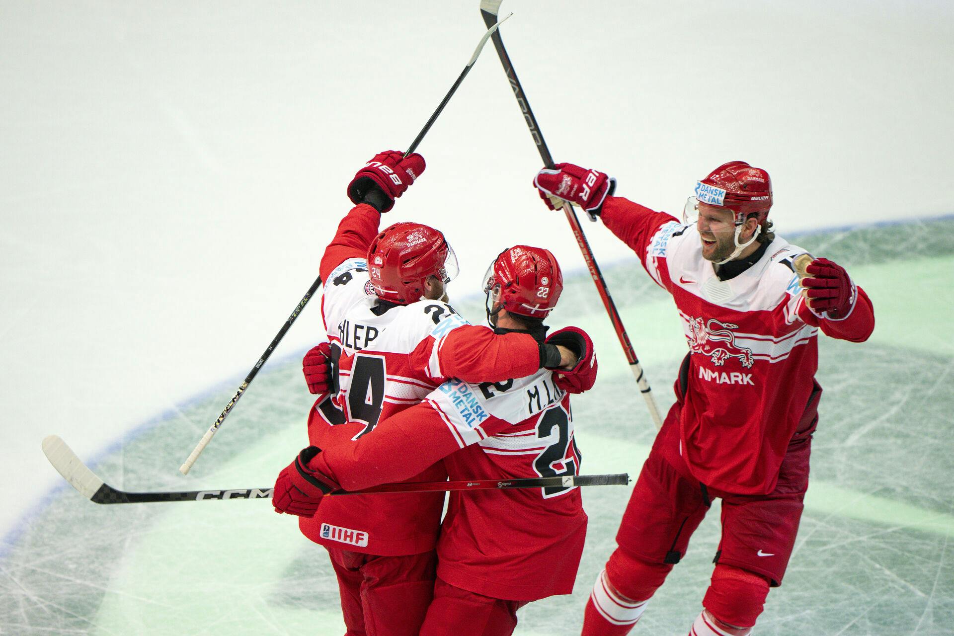Henrik Bach Nielsen har meget svært ved at forstå, at Danmark har slået mægtige Canada ud af VM.&nbsp;