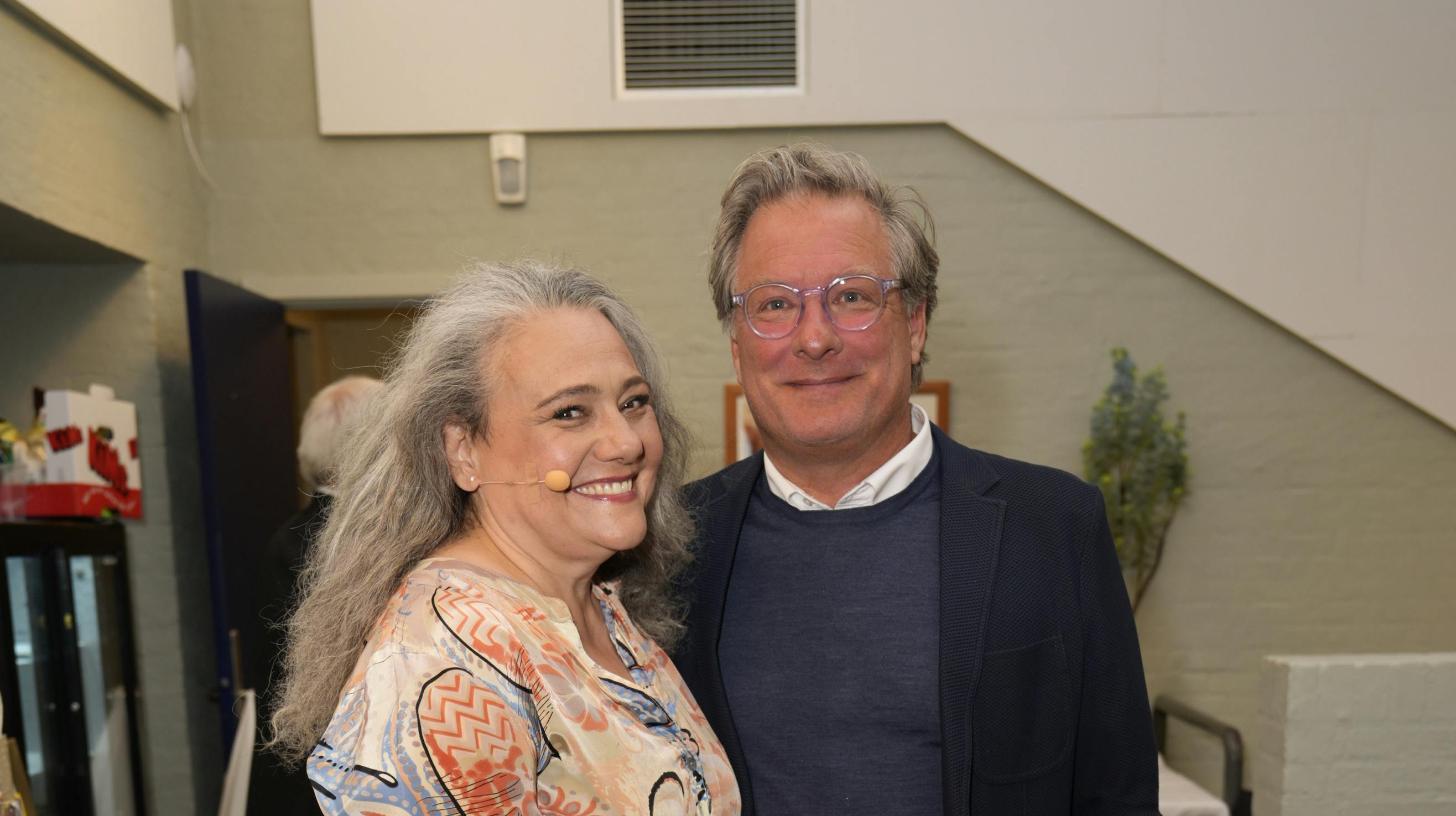 Anne Herdorf og hendes kommende ægtemand Henrik Lam. 