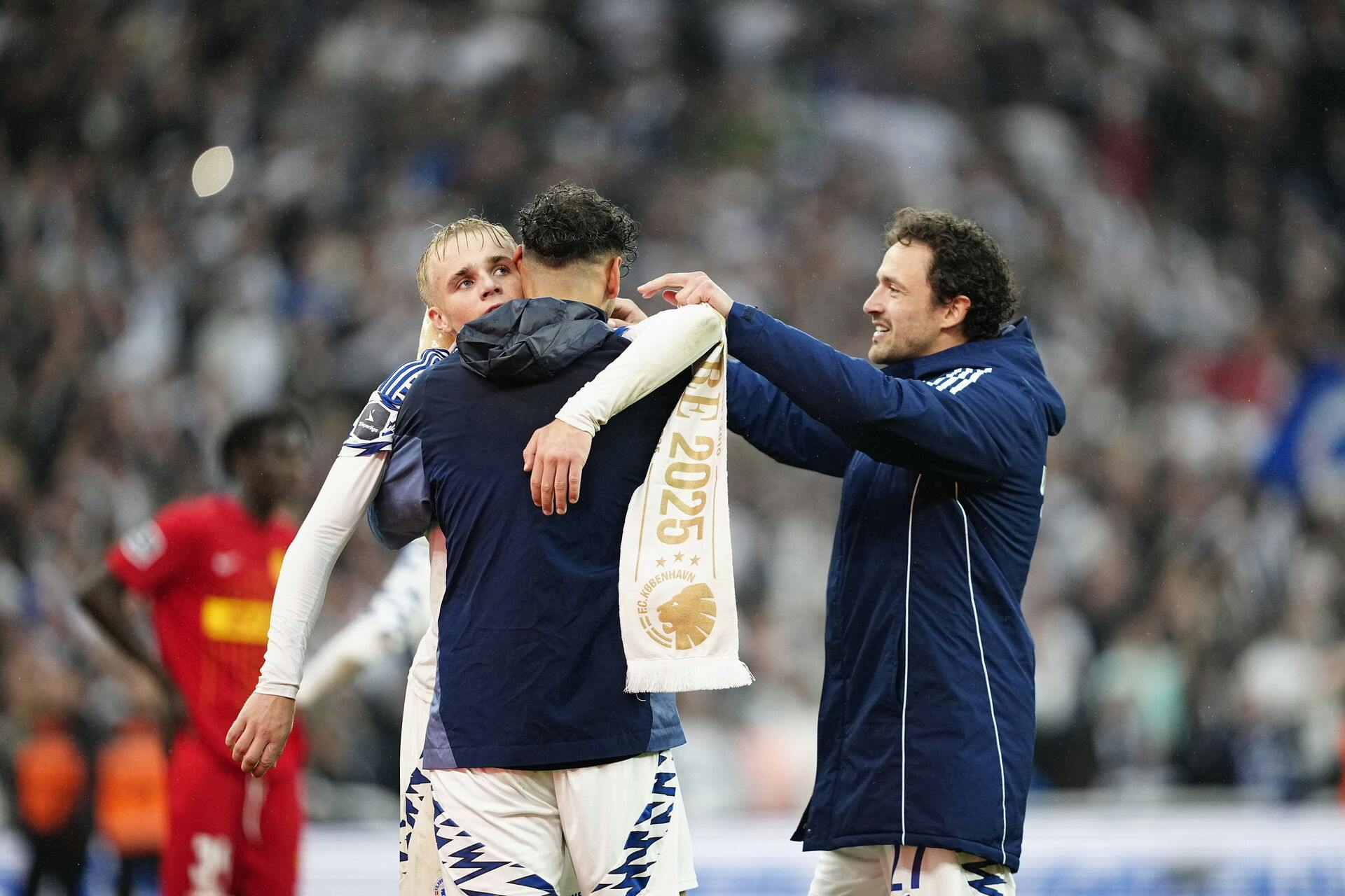 Thomas Delaney og resten af FC København kan kalde sig danske mestre.