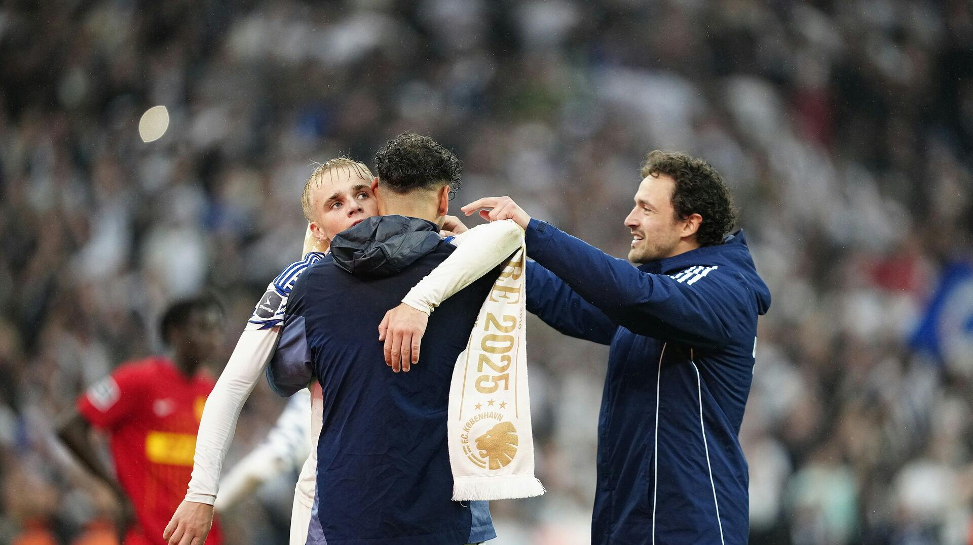 Thomas Delaney og resten af FC København kan kalde sig danske mestre.