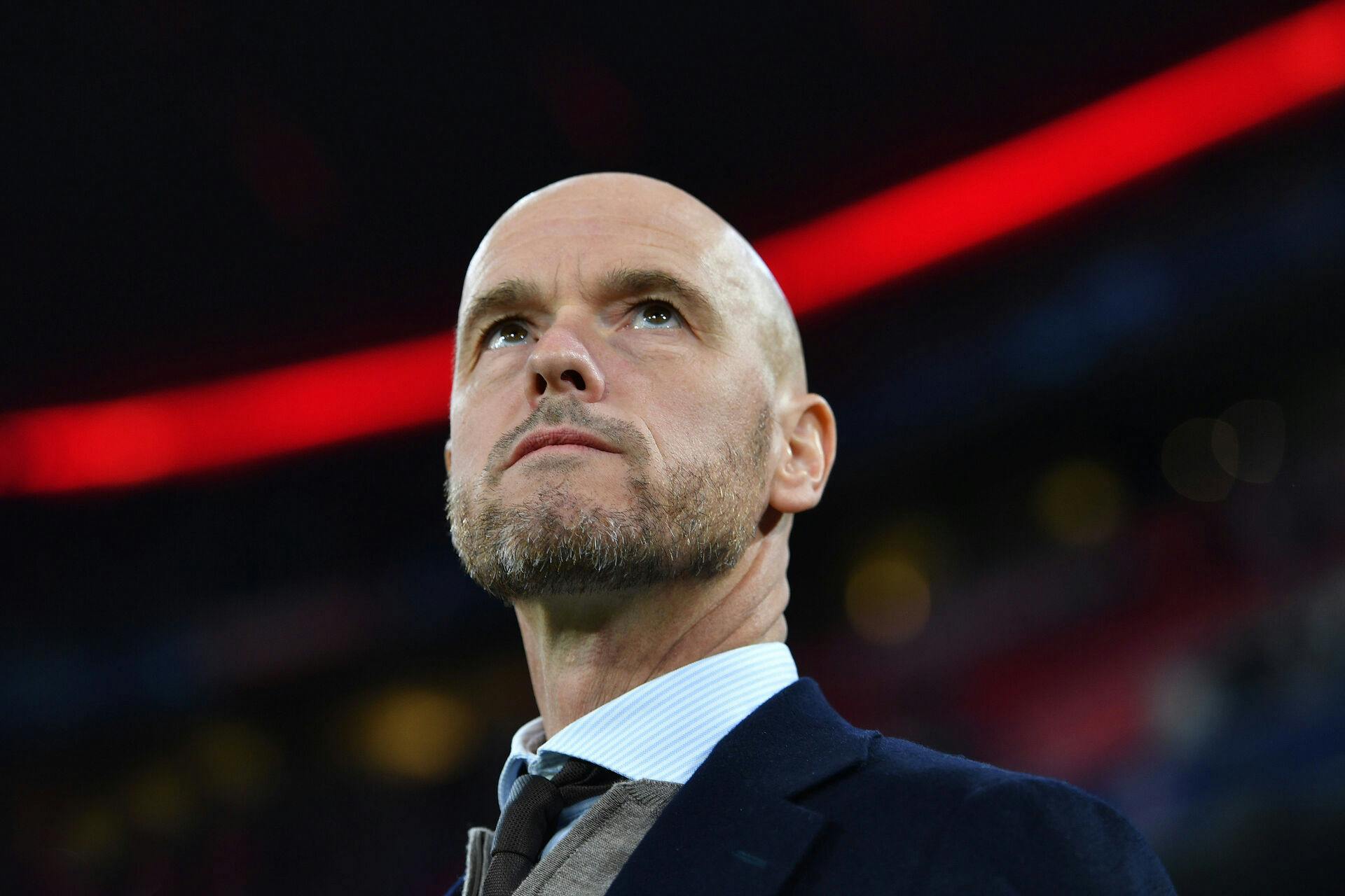 Trainer Erik TEN HAG Ajax, Einzelbild, angeschnittenes Einzelmotiv, Portraet, Portrait, Portr