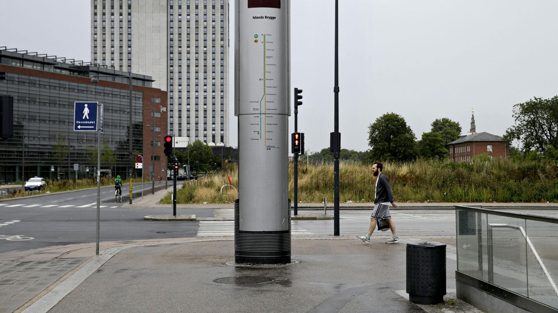 Metroselskabet erkender, at stationerne i København ligner hinanden. Her Islands Brygge station.