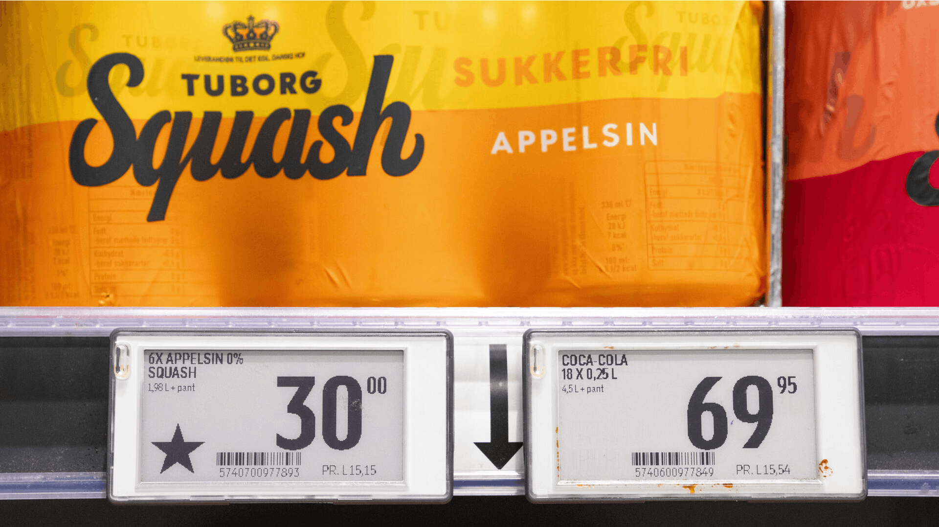 Carlsberg tilbagekalder sodavand.