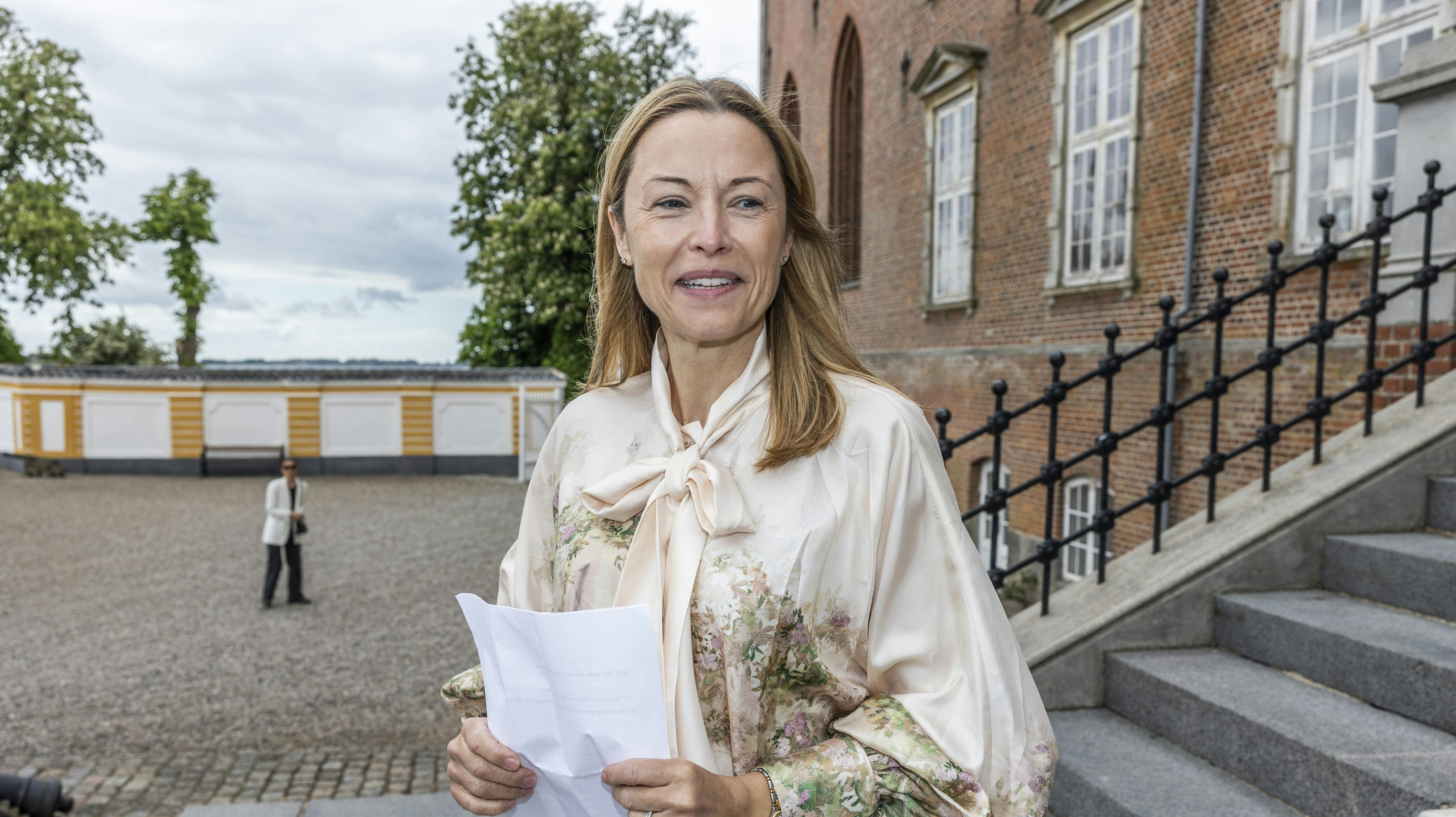 Louise Albinus, bedre kendt som Duddi, kunne i lørdags omsider slå dørene til Valdemars Slot op for offentligheden.