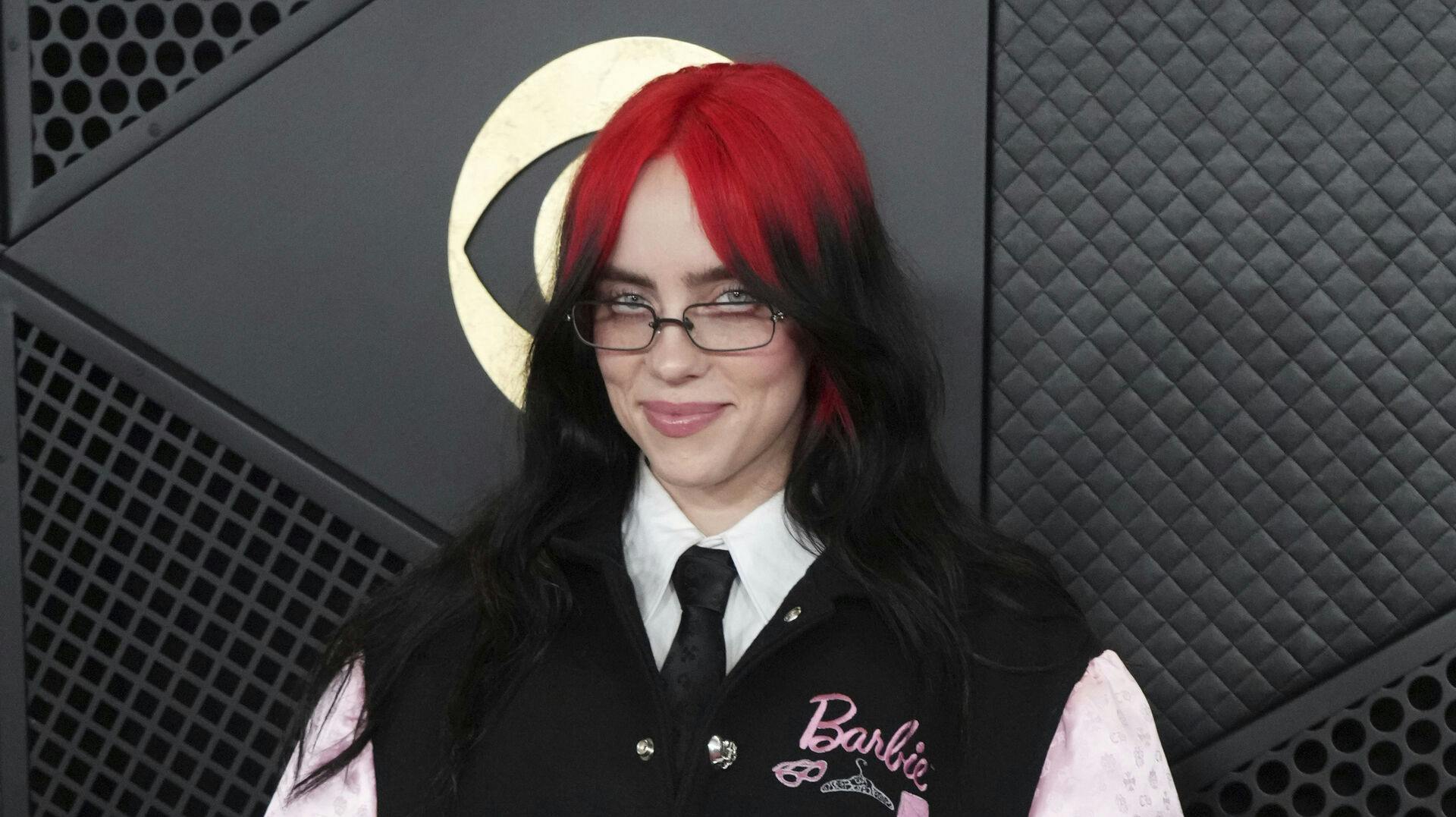 FILE - Billie Eilish appears at the 66th annual Grammy Awards in Los Angeles on Feb. 4, 2024. (Photo by Jordan Strauss/Invision/AP, File)