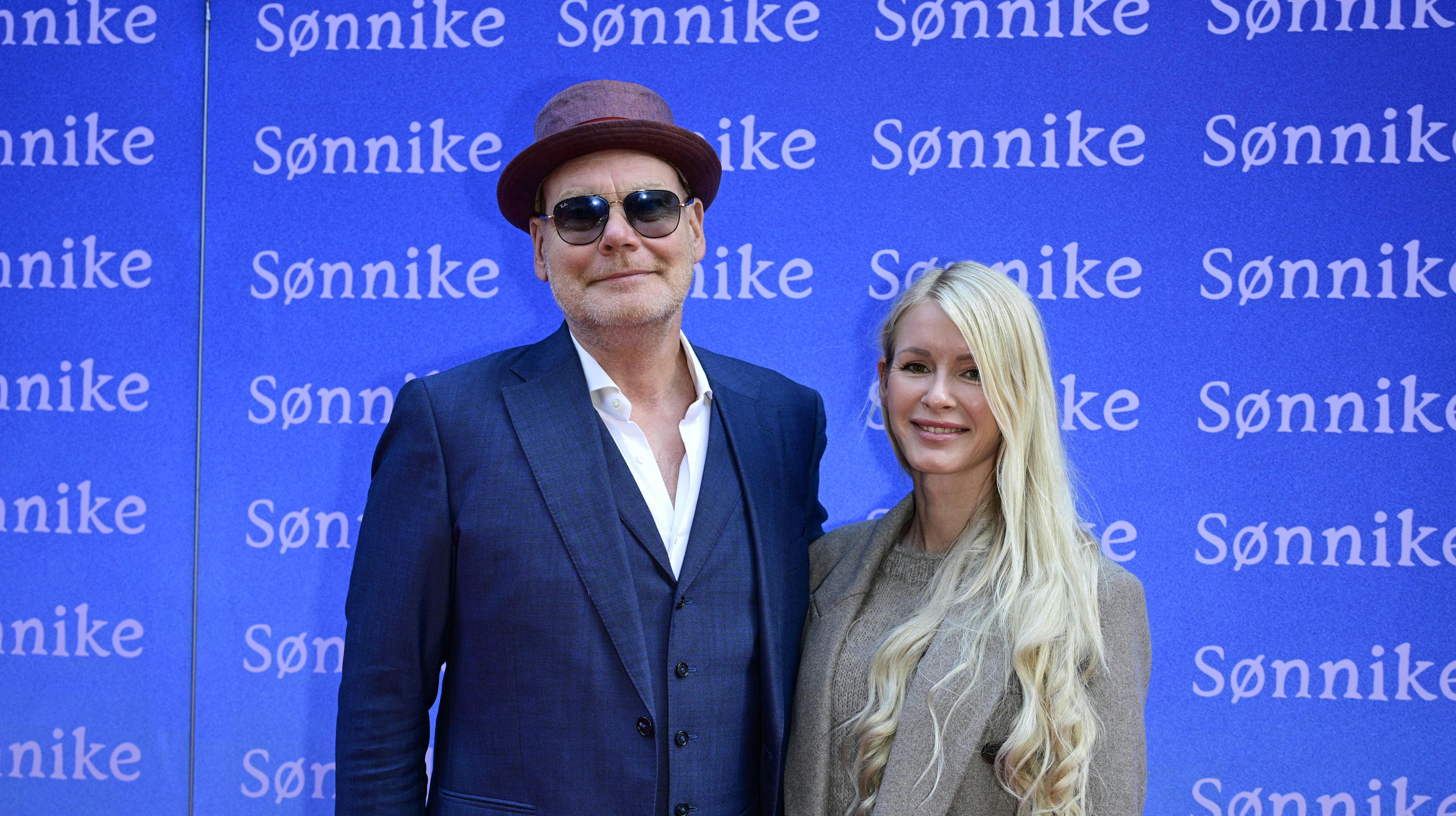 Andreas Bo og konen Katrine Wadil til premiere på filmen "Sønnike". 