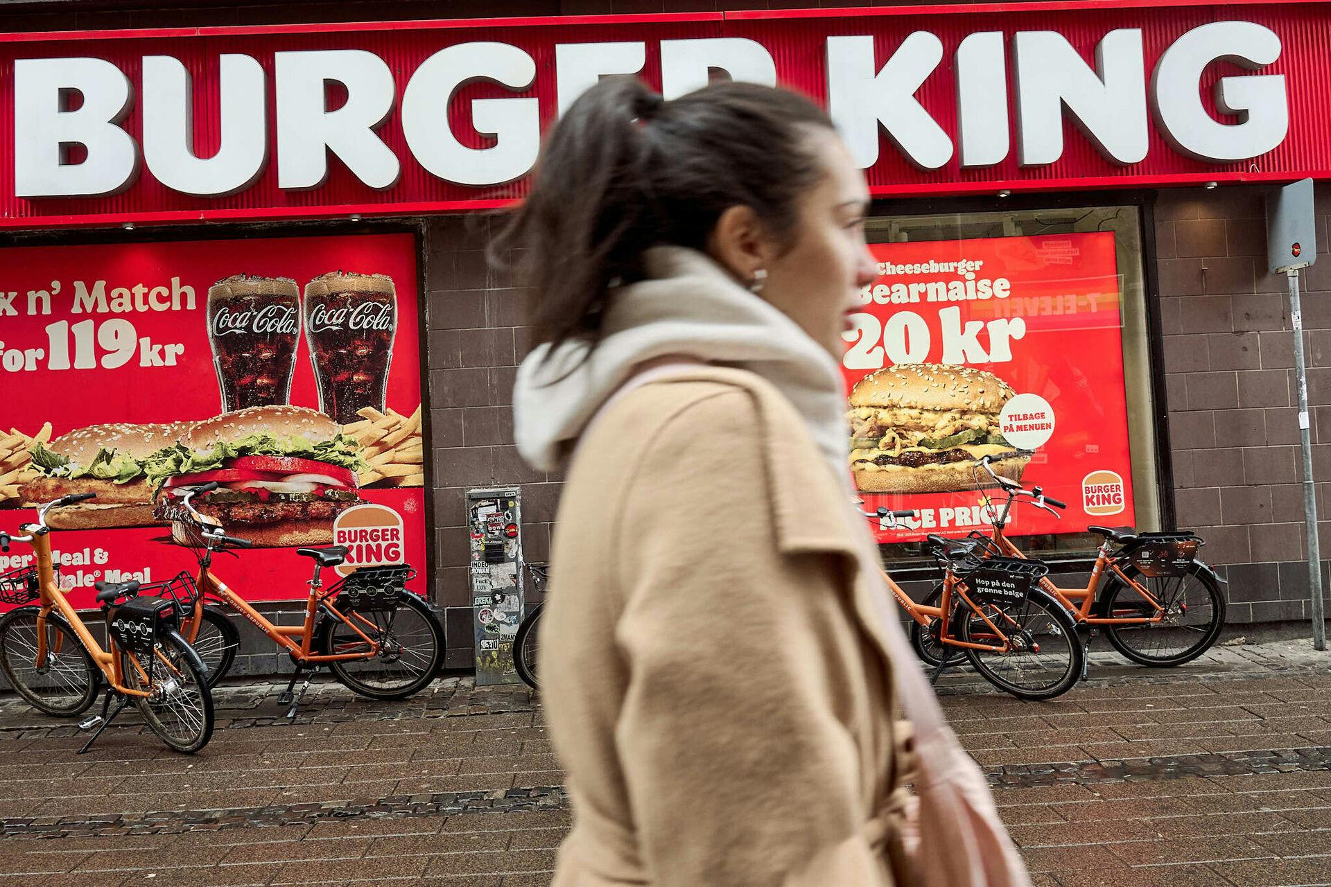 Burger King har det svært i Danmark.