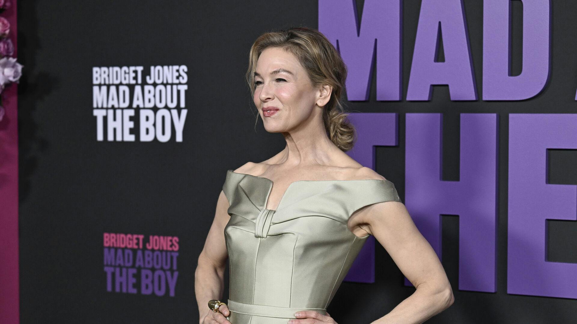 Renee Zellweger er - trods rygterne - ikke tilbage på singlemarkedet.