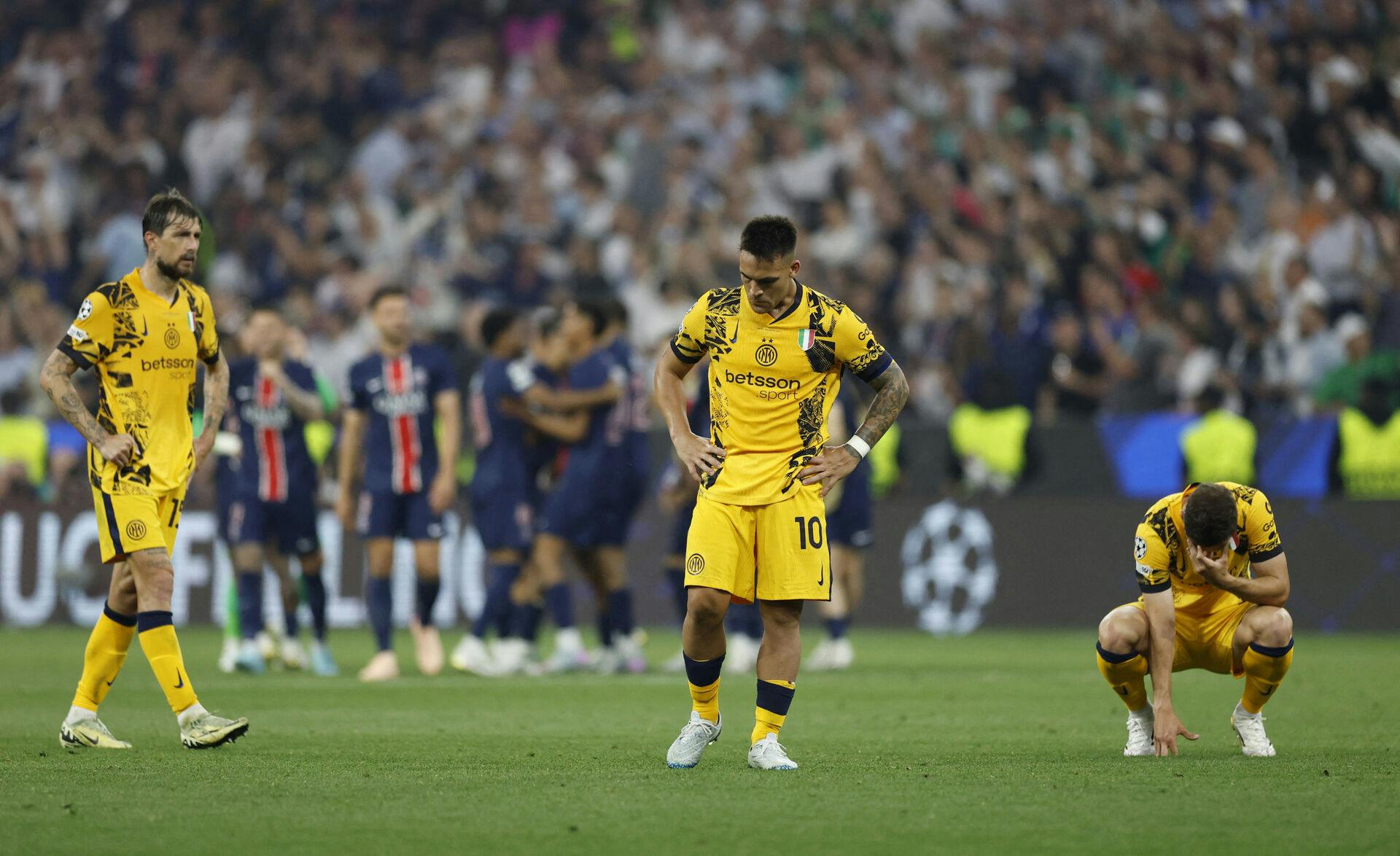 Hele fem gange måtte Inter hente bolden ud af eget net. Aldrig før har et hold tabt Champions League-finalen så stort målt på målforskel.
