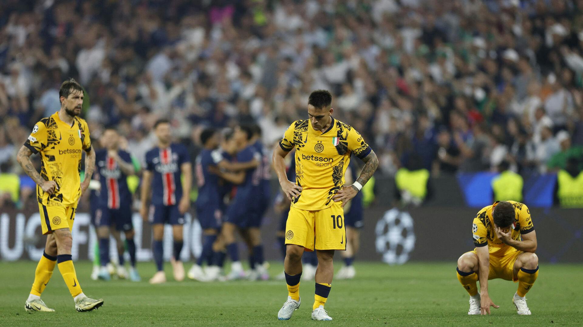 Hele fem gange måtte Inter hente bolden ud af eget net. Aldrig før har et hold tabt Champions League-finalen så stort målt på målforskel.
