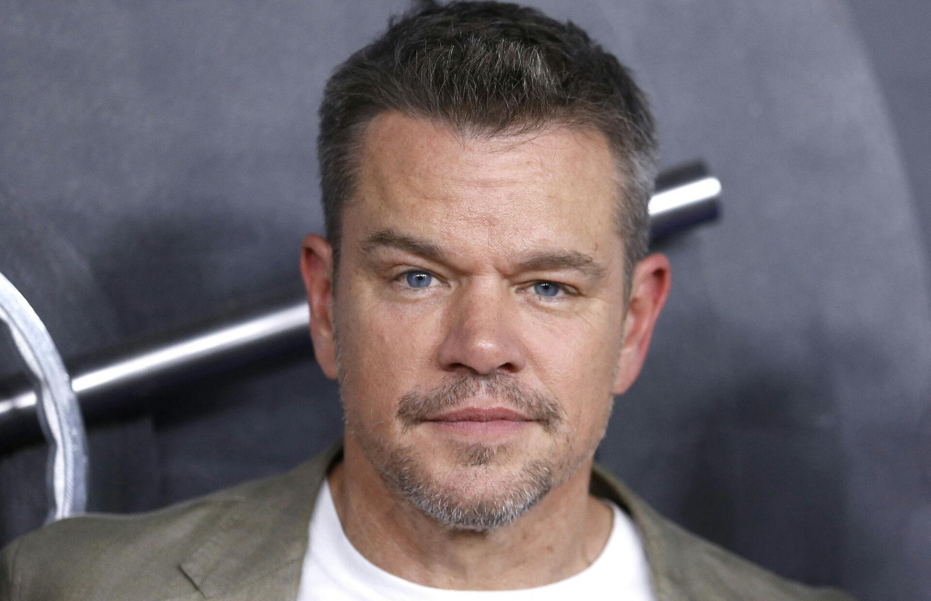 Matt Damon fotograferet i sommeren 2024. I år ser stjernen noget anderledes ud!