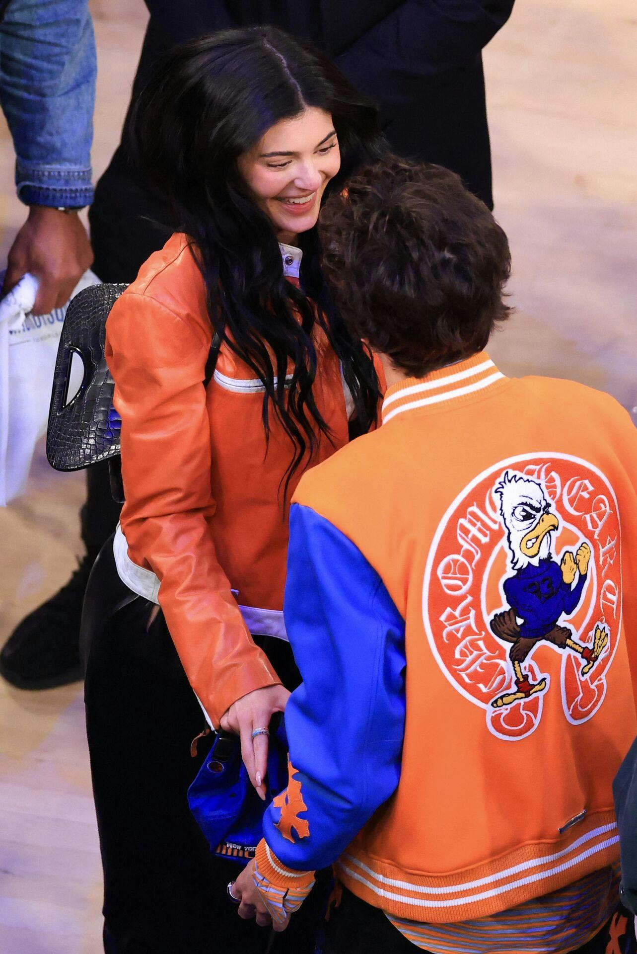 Søde ser de ud, Kylie Jenner og Timothée Chalamet.