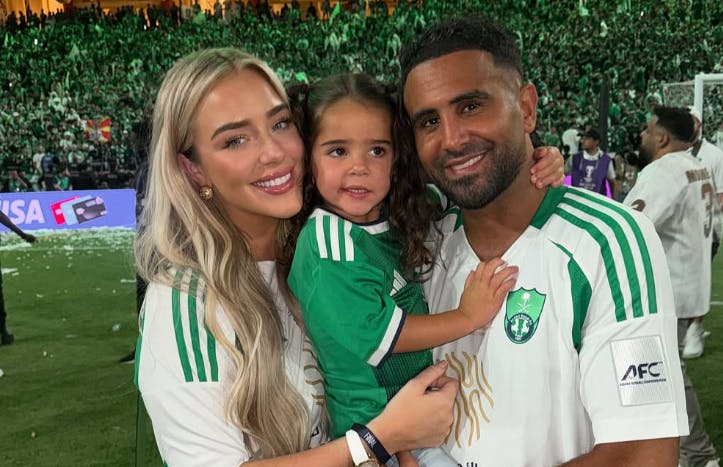 Riyad Mahrez' kone, Taylor Ward, er gravid igen. Det afslører hun på Instagram.