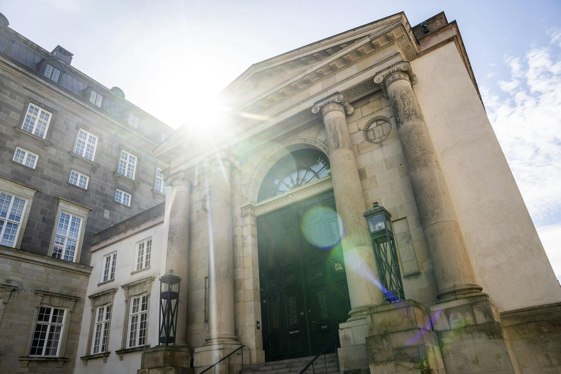 Højesteret i København mandag den 7. april 2025.. (Foto: Ida Marie Odgaard/Ritzau Scanpix)
