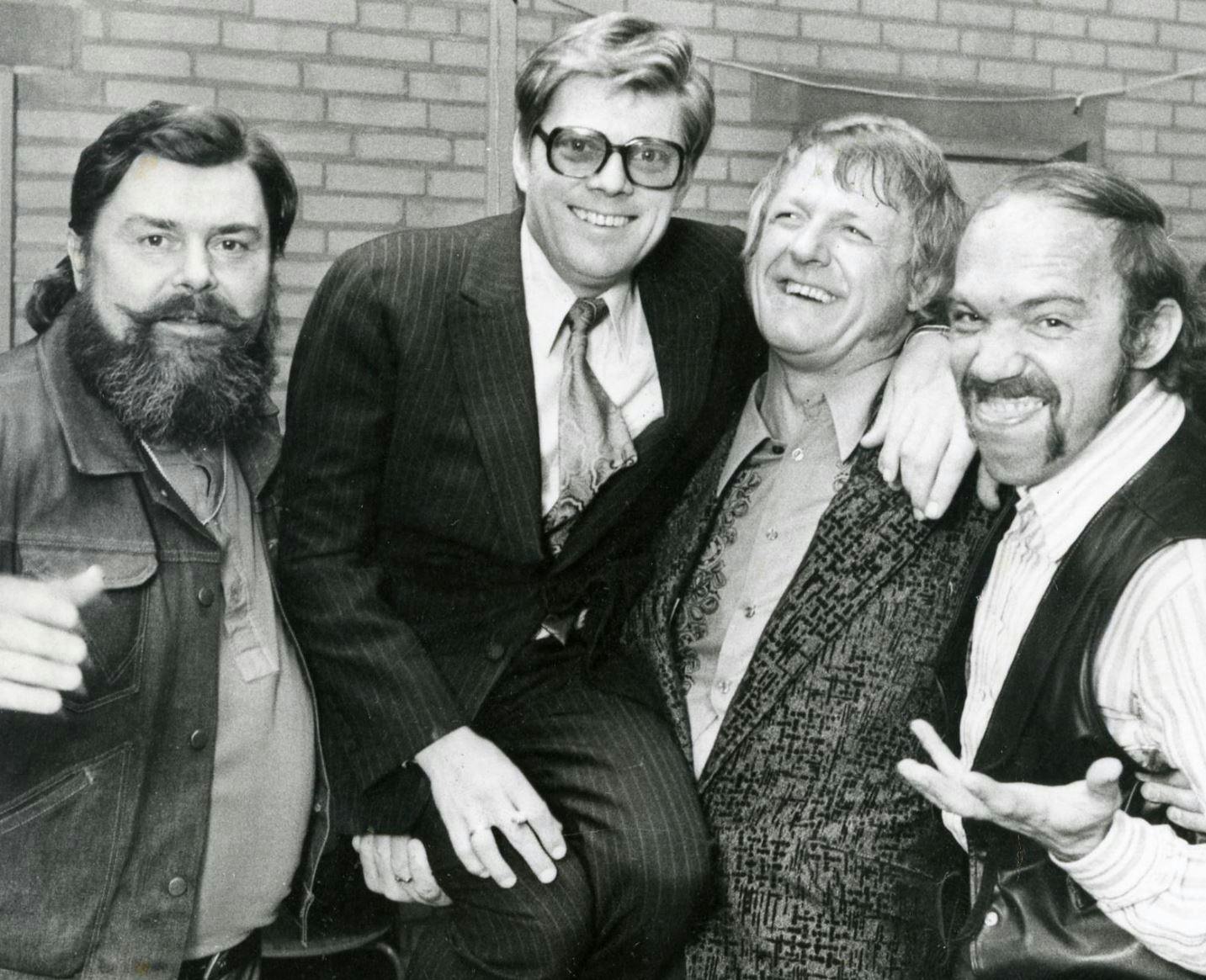 Four Jacks - fra venstre John Mogensen, Bent Werther, Poul Rudi og Otto Brandenburg.