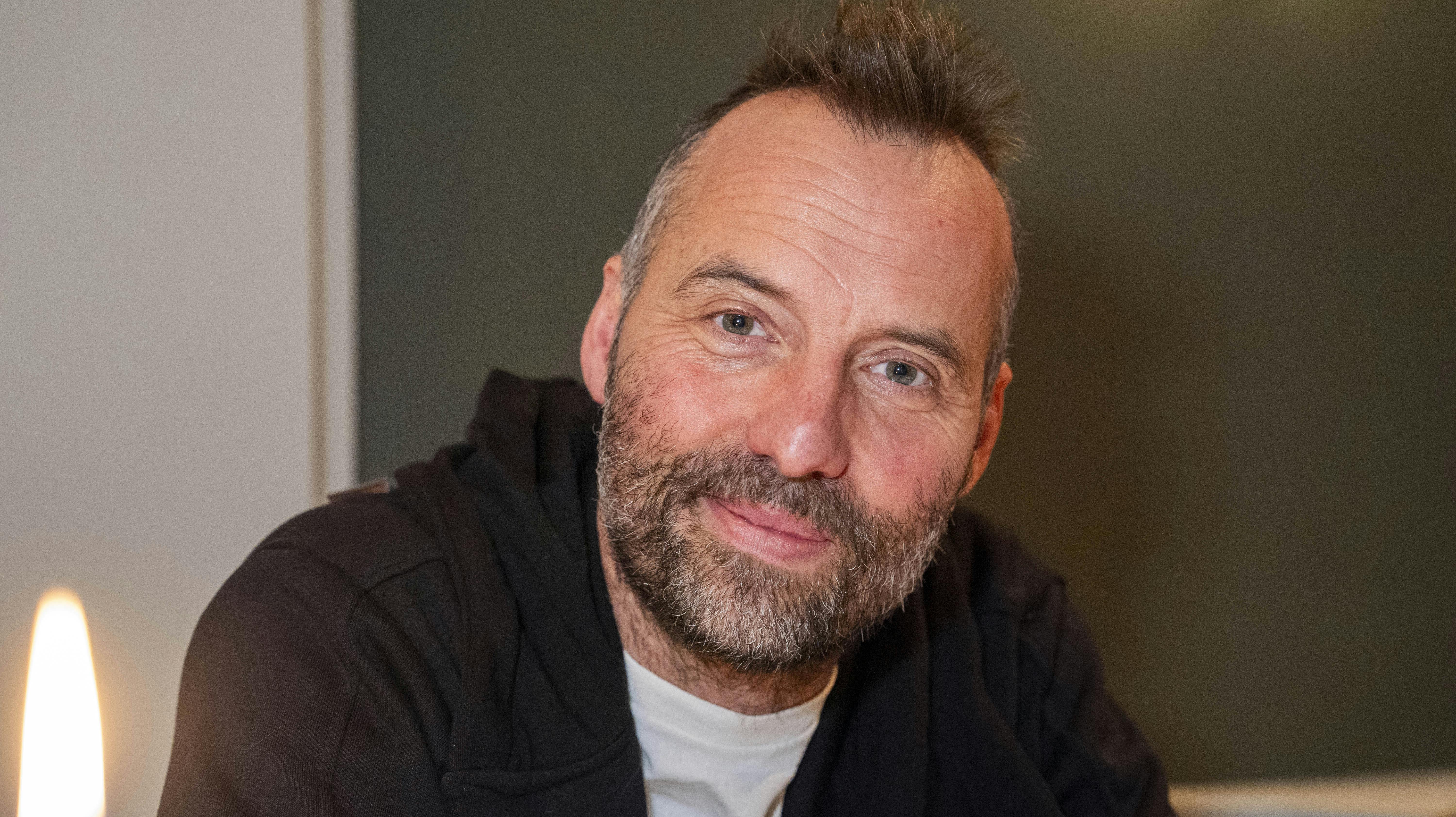 Torben Chris er glad for øl.