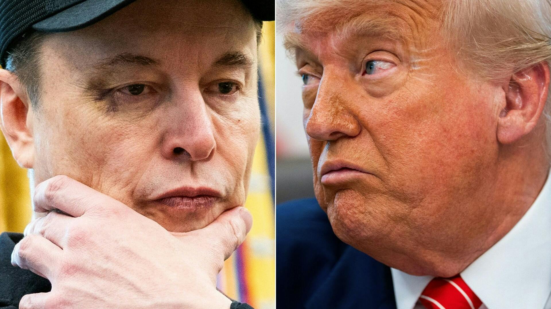 Hvedebrødsdage er i den grad forbi mellem Elon Musk og Donald Trump. Nu er spørgsmålet bare, hvor grim skilsmissen ender med at blive.