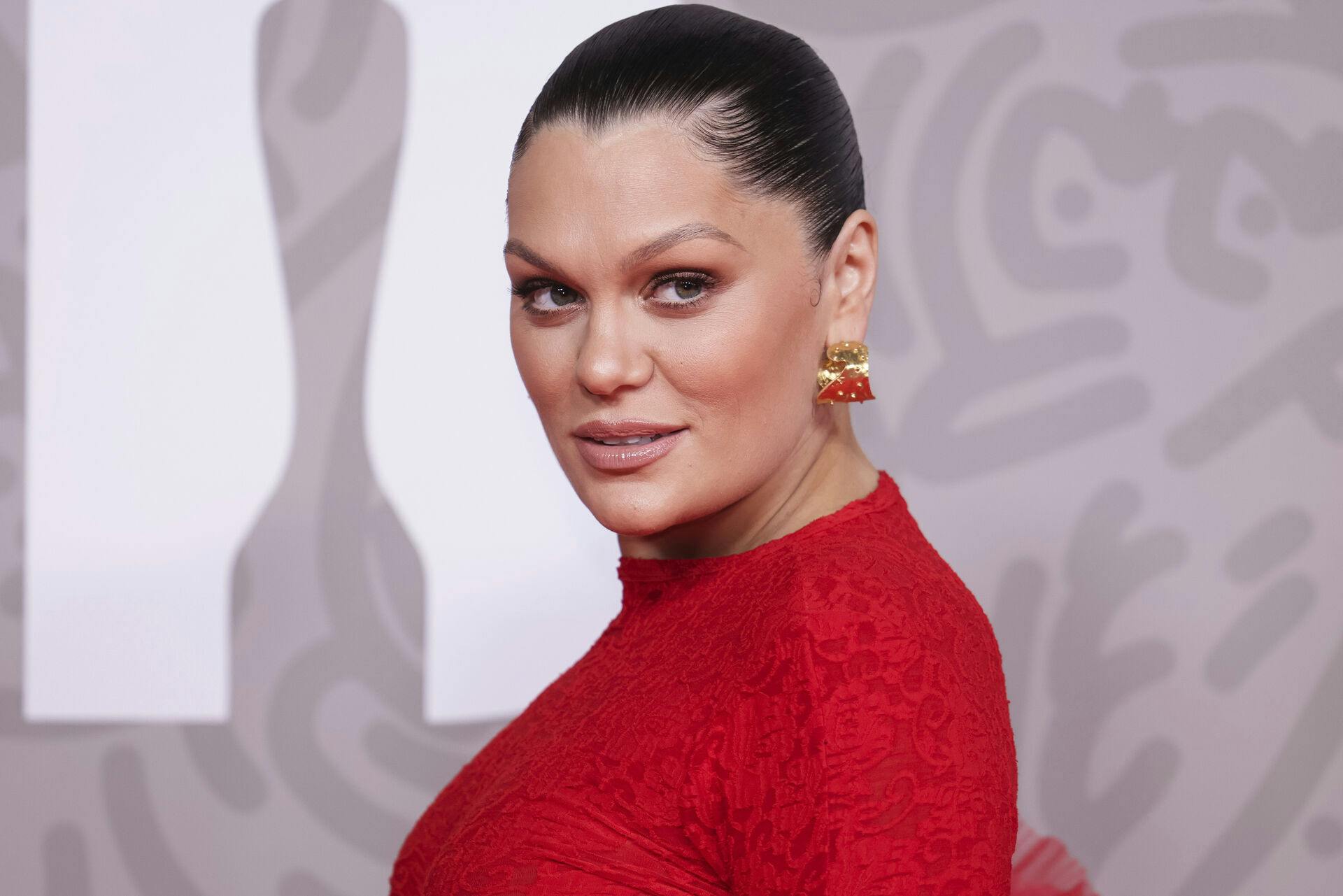 Jessie J poses for photographers upon arrival at the Brit Awards 2023 in London, Saturday, Feb. 11, 2023. (Photo by Vianney Le Caer/Invision/AP)