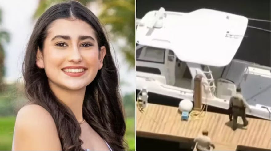 15-årige Ella Adler blev ramt af båden  i Key Biscayne, Florida.