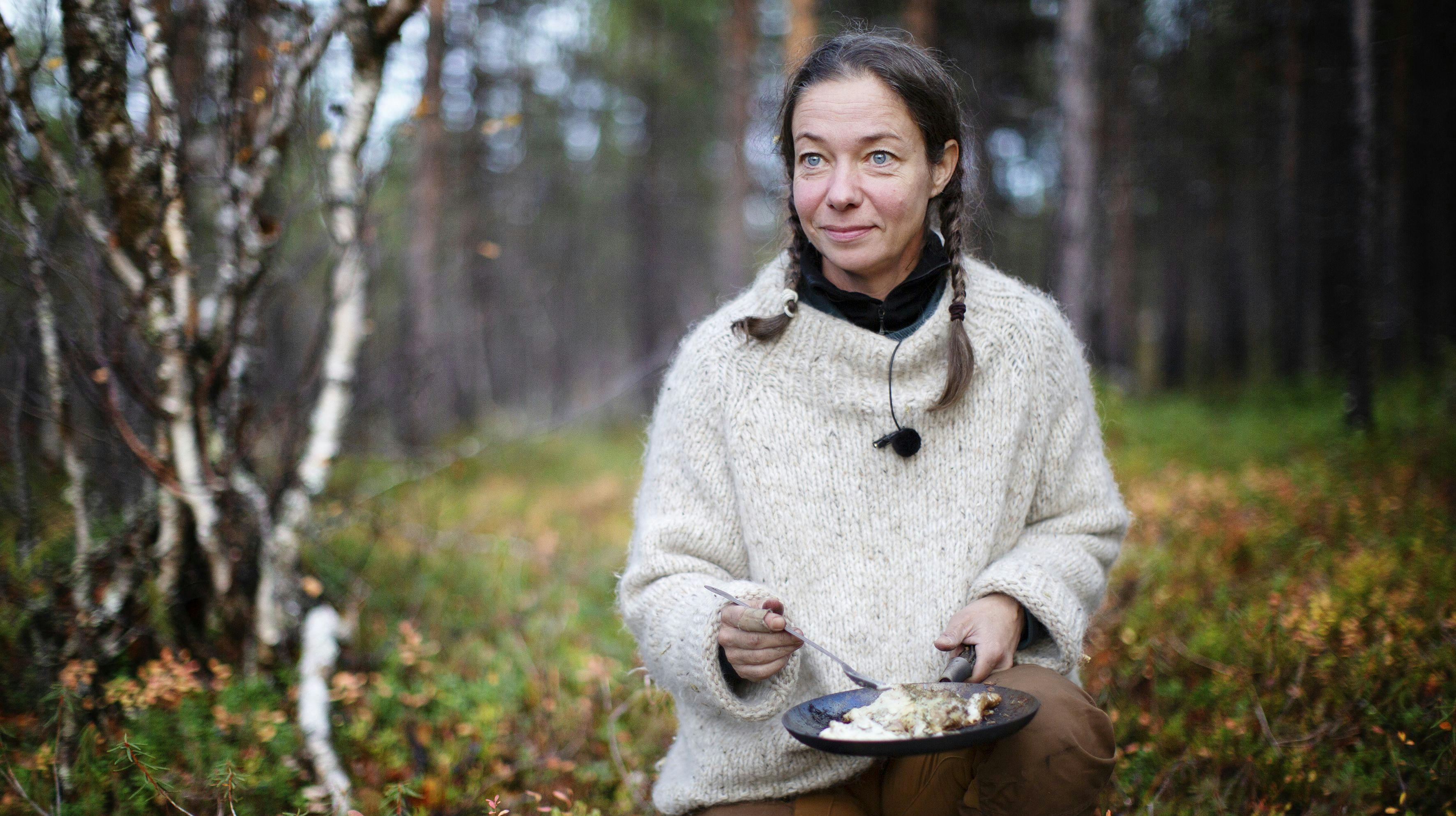 Charlotte spiste fisk mellem dag otte og 15. På dag 19 måtte hun give op. Da havde hun tabt 12 kilo.