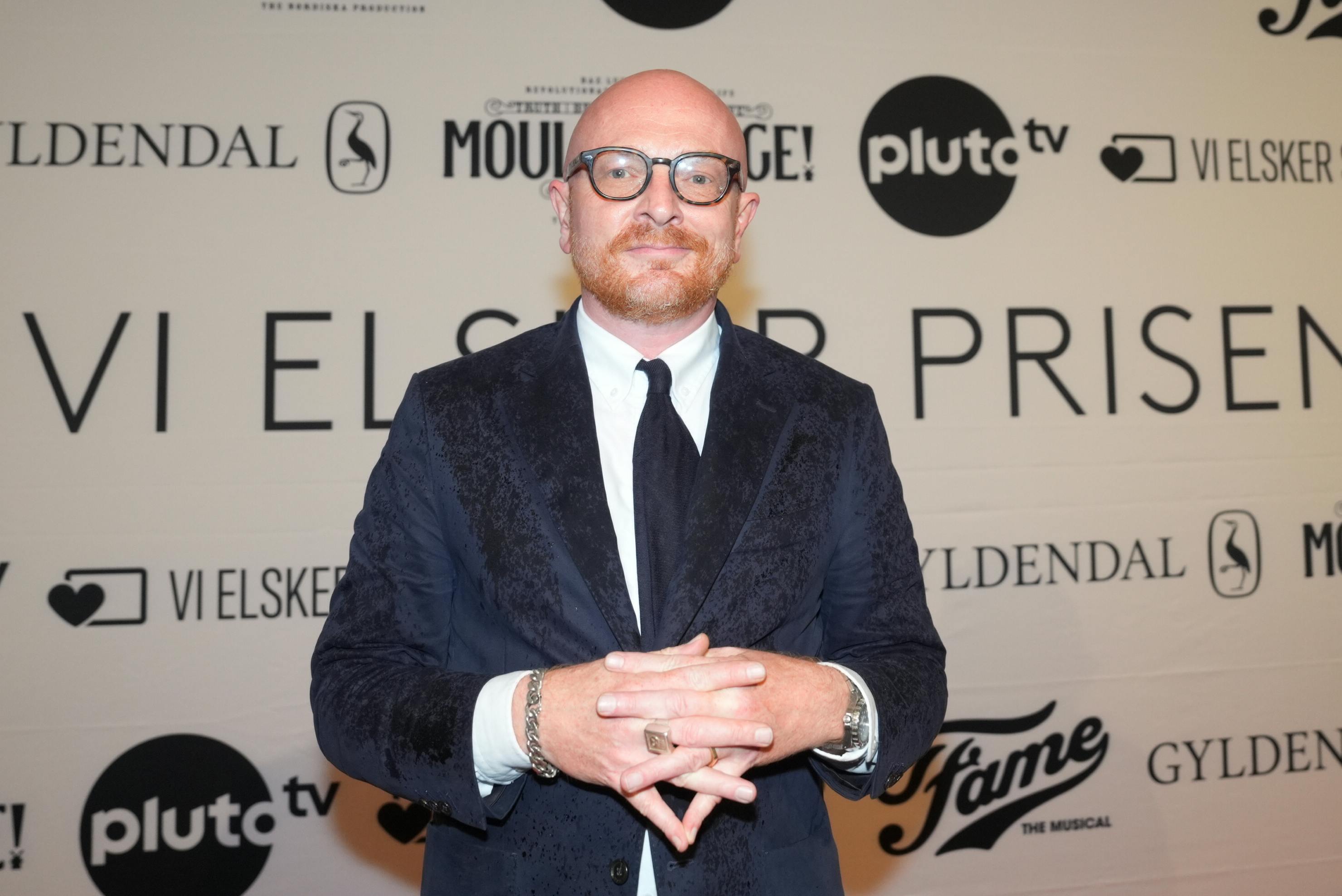 Mads Brügger til Det Vi Elsker Prisen 2025 i Store Vega.