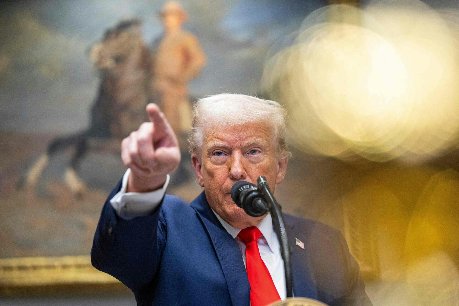 Donald Trump blev blandt andet inviteret på statsbesøg til Kina, hvilket han takkede ja til.