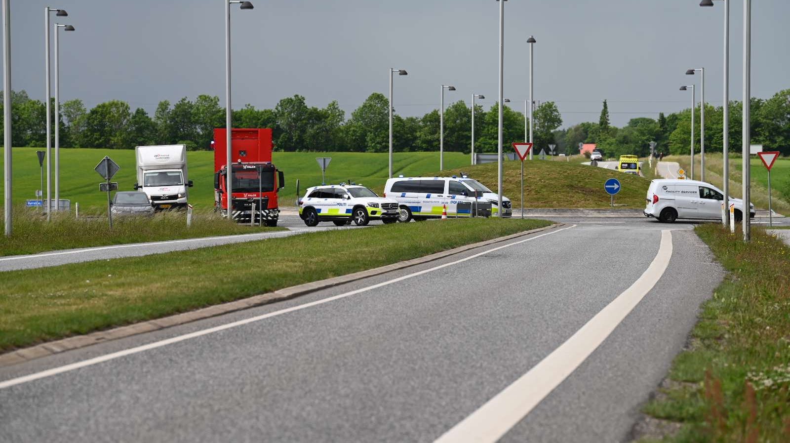 Trods en stor redningsindsats lykkedes det ikke at redde den ældre mand.
