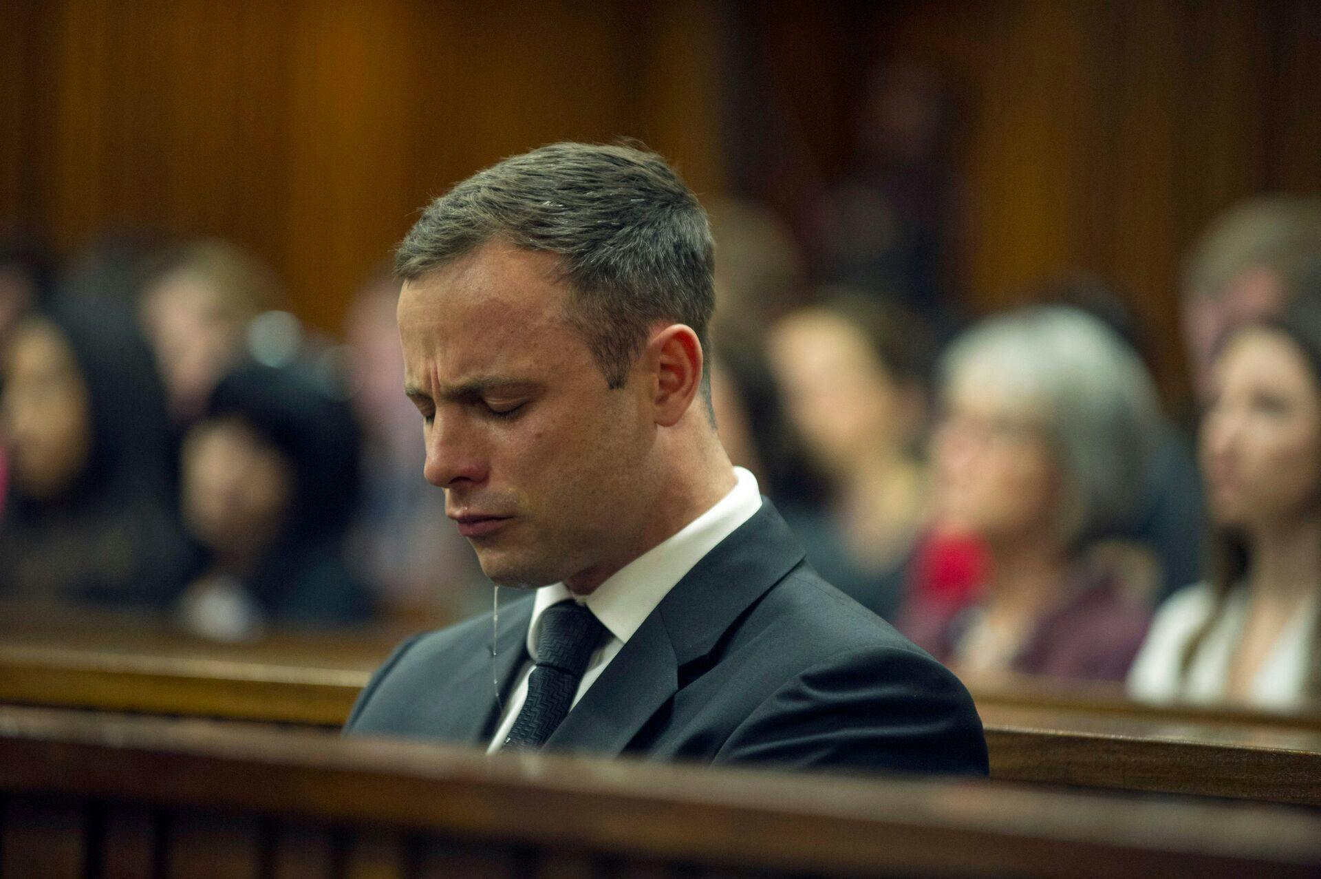Oscar Pistorius under retssagen mod ham.&nbsp;