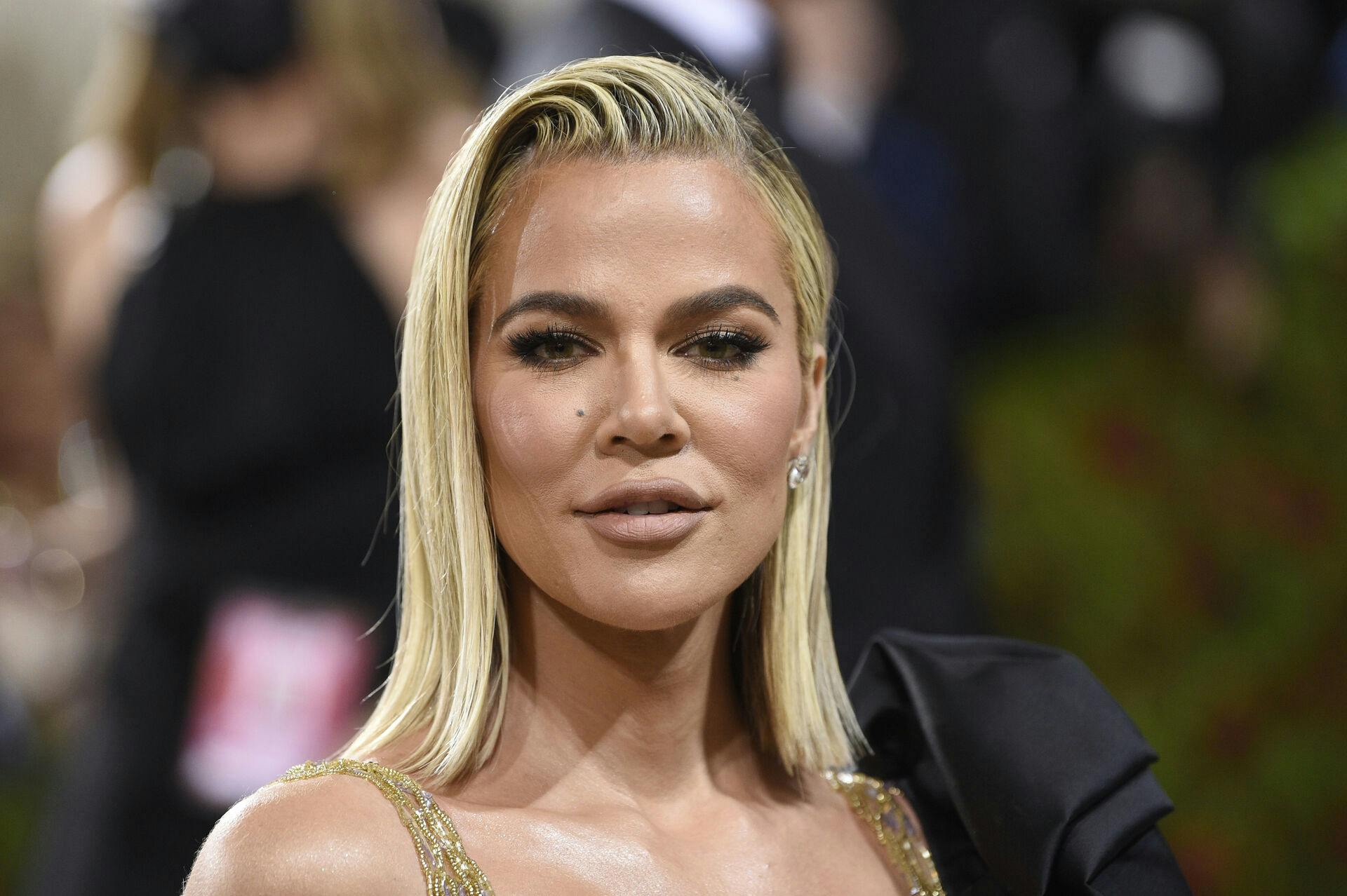 Khloe Kardashian attends The Metropolitan Museum of Art's Costume Institute benefit gala celebrating the opening of the "In America: An Anthology of Fashion" exhibition on Monday, May 2, 2022, in New York. (Photo by Evan Agostini/Invision/AP)