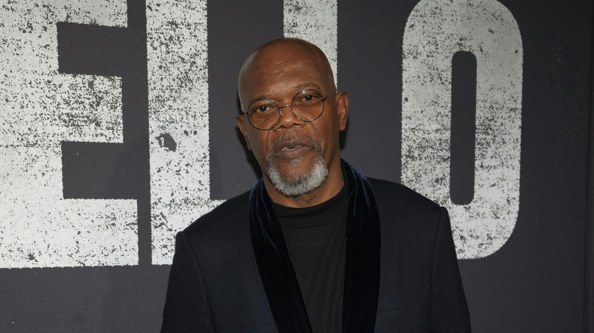 Samuel L. Jackson attends the Broadway opening night of William Shakespeare's "Othello" at the Barrymore Theatre on Sunday, March 23, 2025, in New York. (Photo by CJ Rivera/Invision/AP)