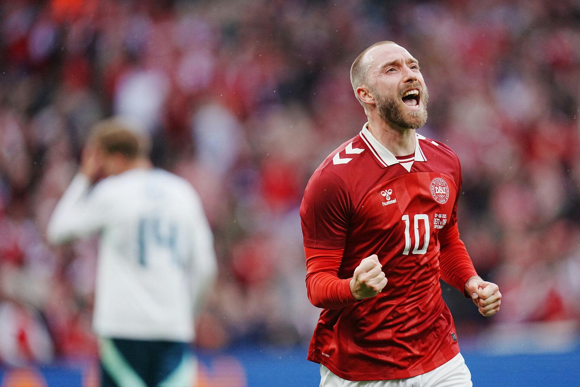 Brylluppet har bestemt ikke taget energien ud af Christian Eriksen - snarere tværtimod.
