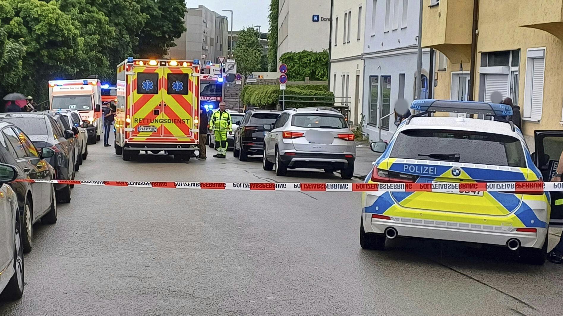 En 48-årig mand er anholdt - hans familie er angiveligt blandt de skadede.