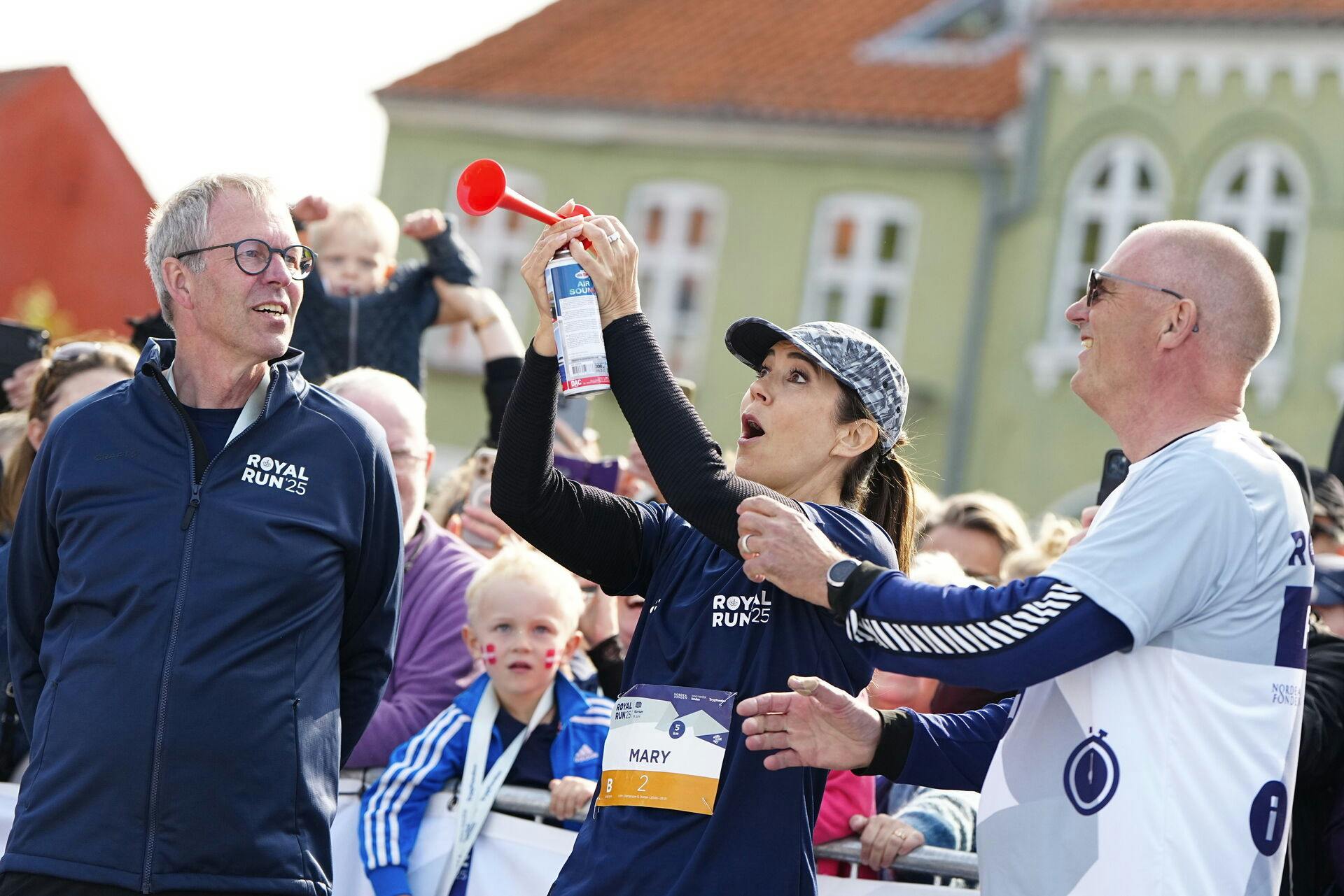 Dronning Mary deltager i Royal Run i Korsør 2025