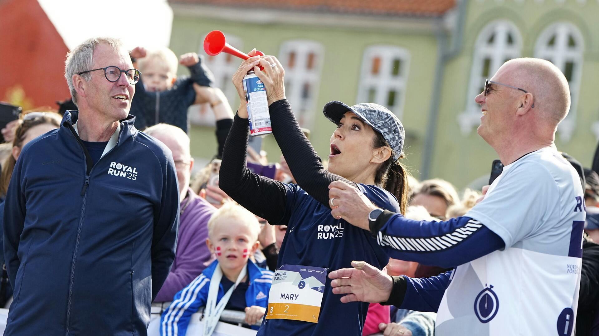 Dronning Mary deltager i Royal Run i Korsør 2025