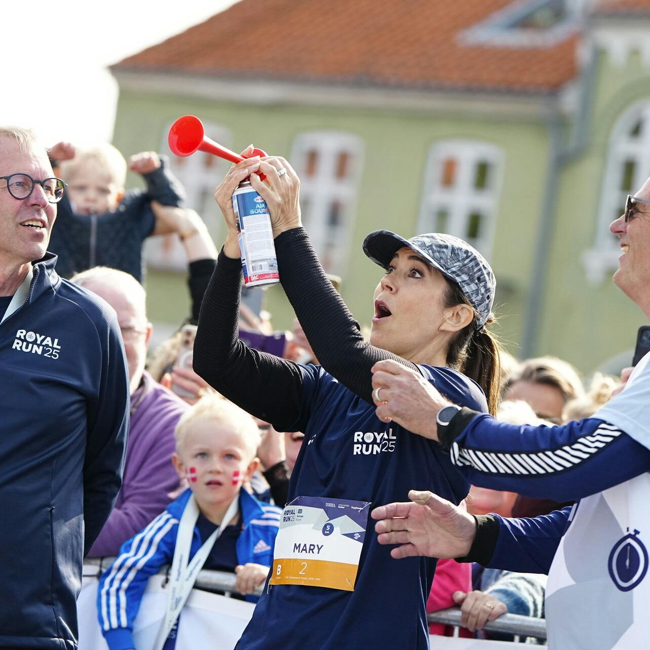 Dronning Mary deltager i Royal Run i Korsør 2025