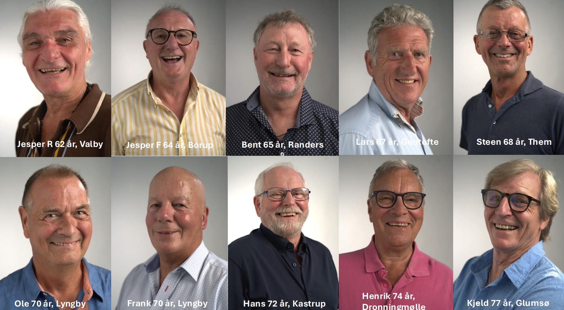 Her er de ti singlemænd.