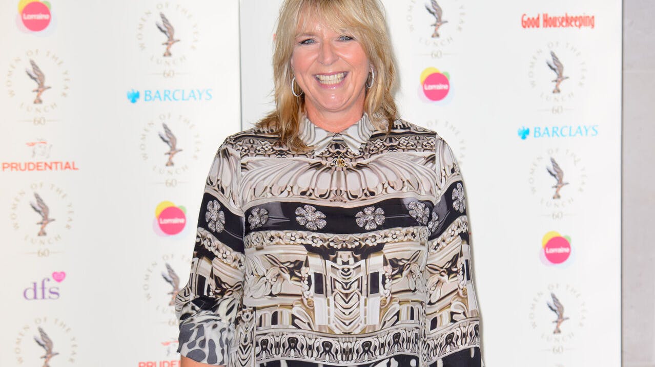 Fern Britton arrives for the Women of the Year Awards at a central London venue, London, Monday, Oct. 13, 2014. (Photo by Jonathan Short/Invision/AP)