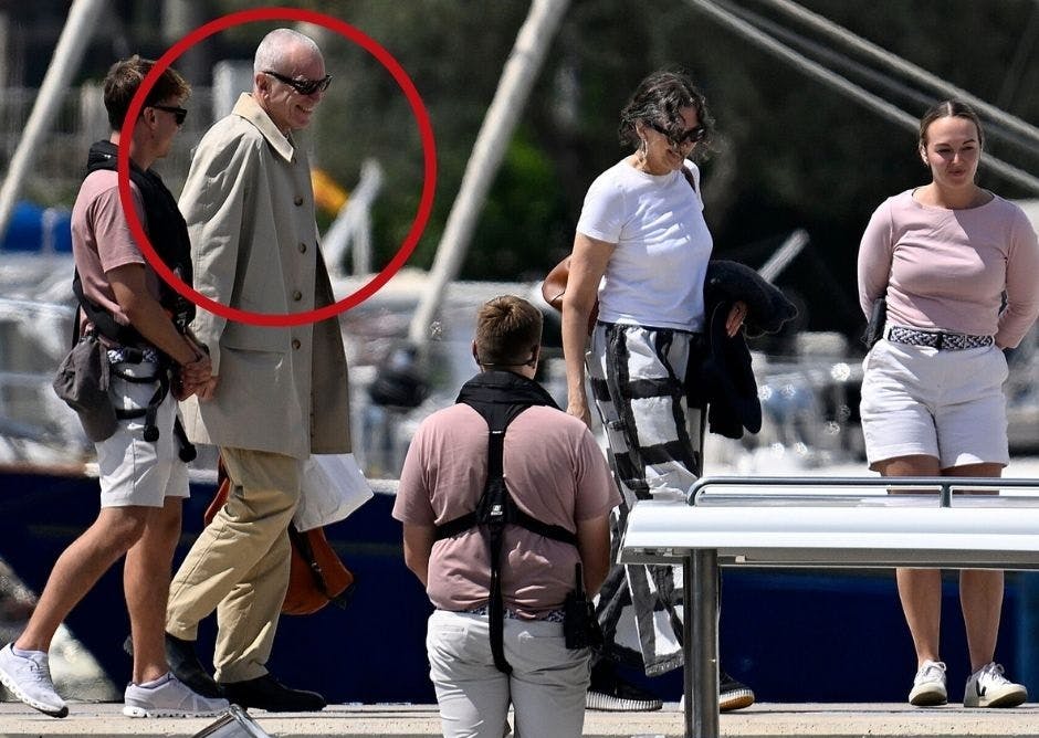 Daniel Day-Lewis er blevet spottet for en sjælden gangs skyld.